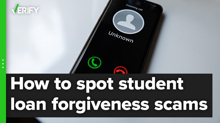 Tips to help spot student loan forgiveness scams