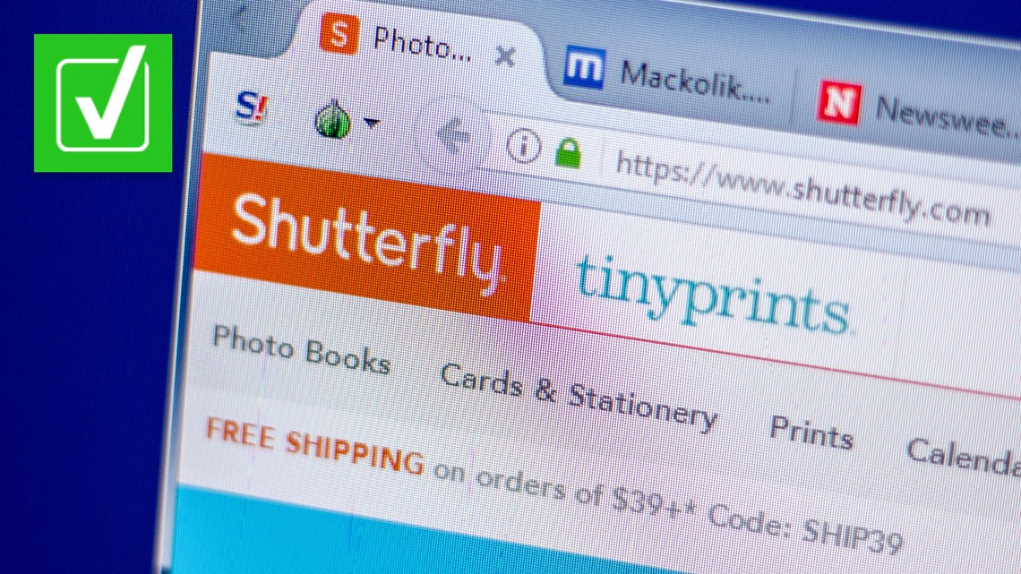 Shutterfly class action lawsuit settlement emails are real