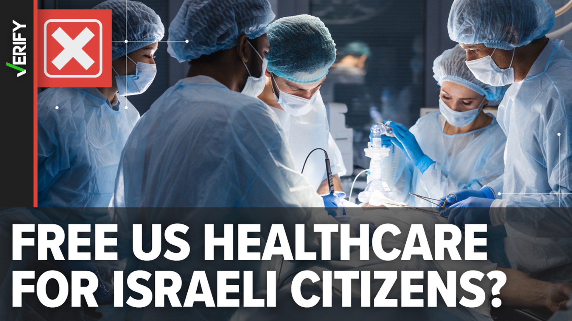 Israelis don&rsquo;t get free healthcare, organ donations in the U.S. 