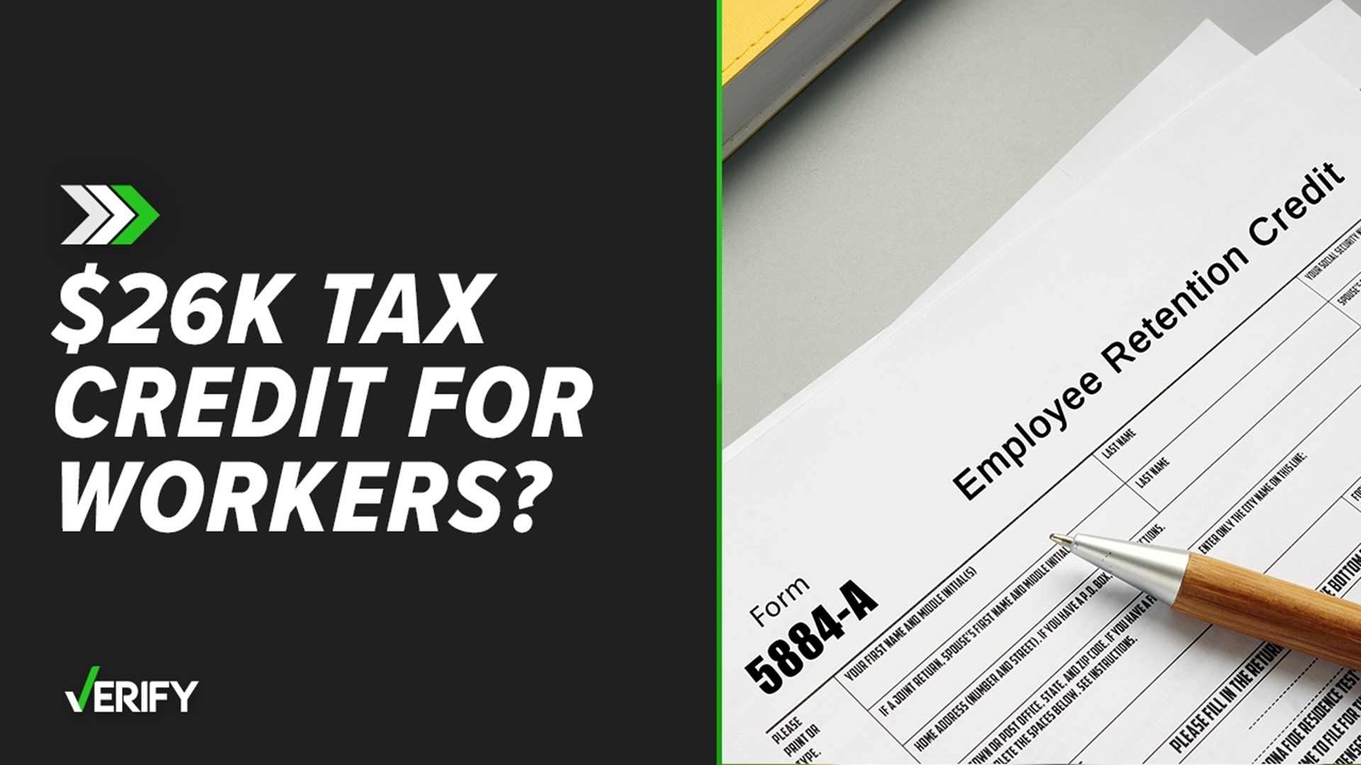 The ERC is a tax credit for businesses. It doesn’t provide up to $26,000 to people who worked through the COVID pandemic.