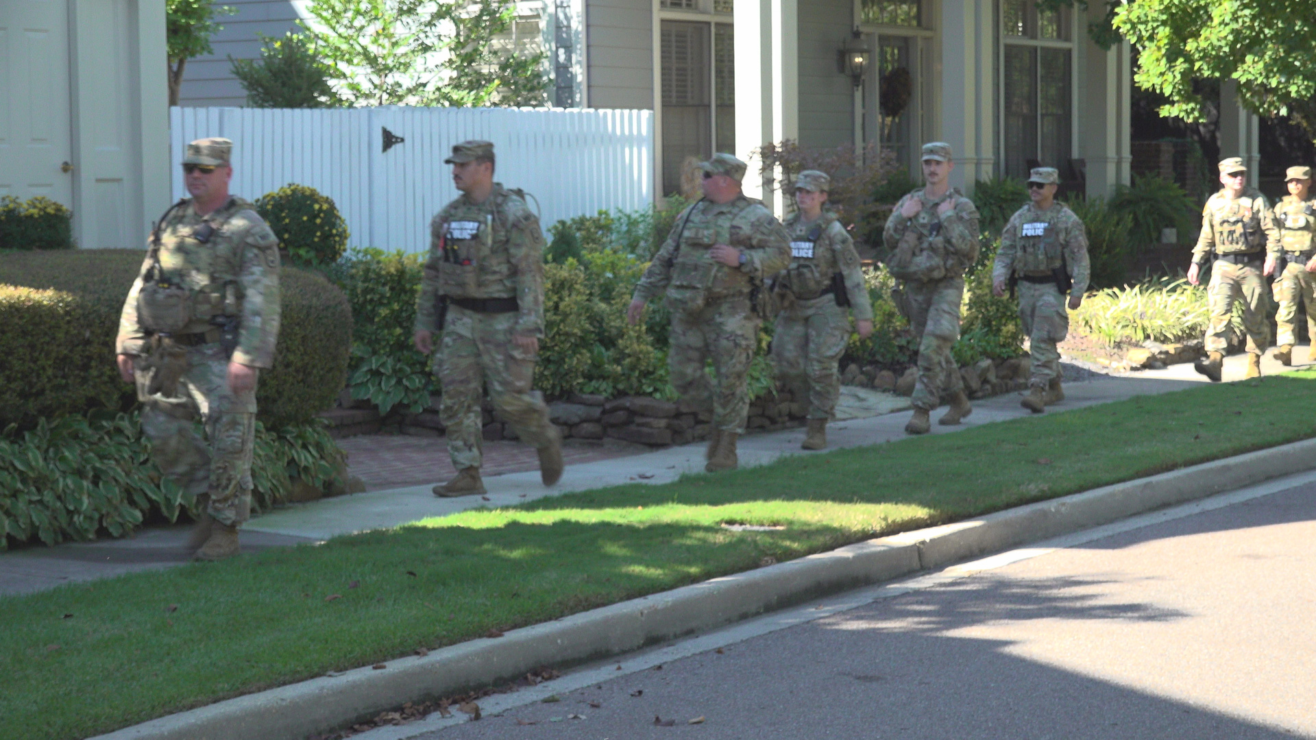 After weeks of growing tension and demands for action, the National Guard is officially on the ground in Memphis.
