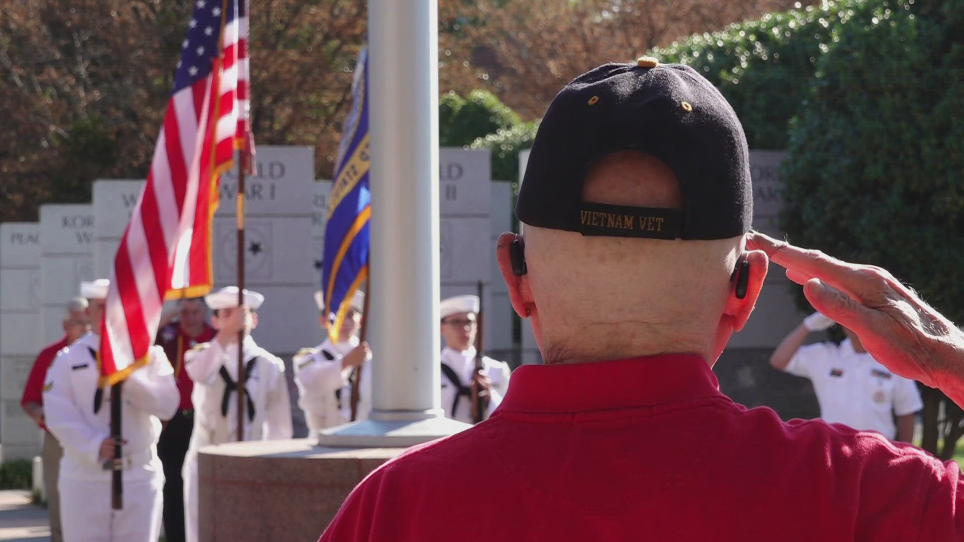 Captain Bill Robinson was held prisoner for almost eight years during the Vietnam War. He said that faith, family and love for his country kept him alive.