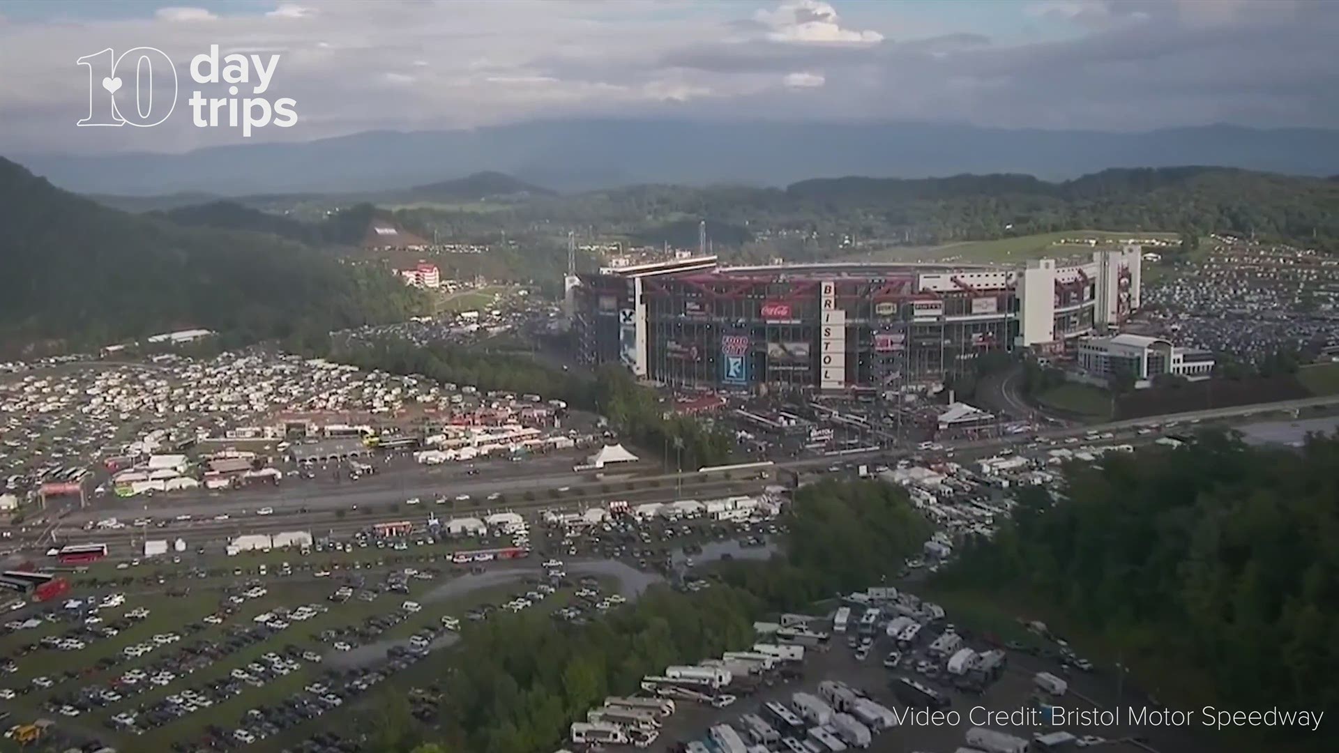 Test your nerves against the high banks at Bristol Motor Speedway.