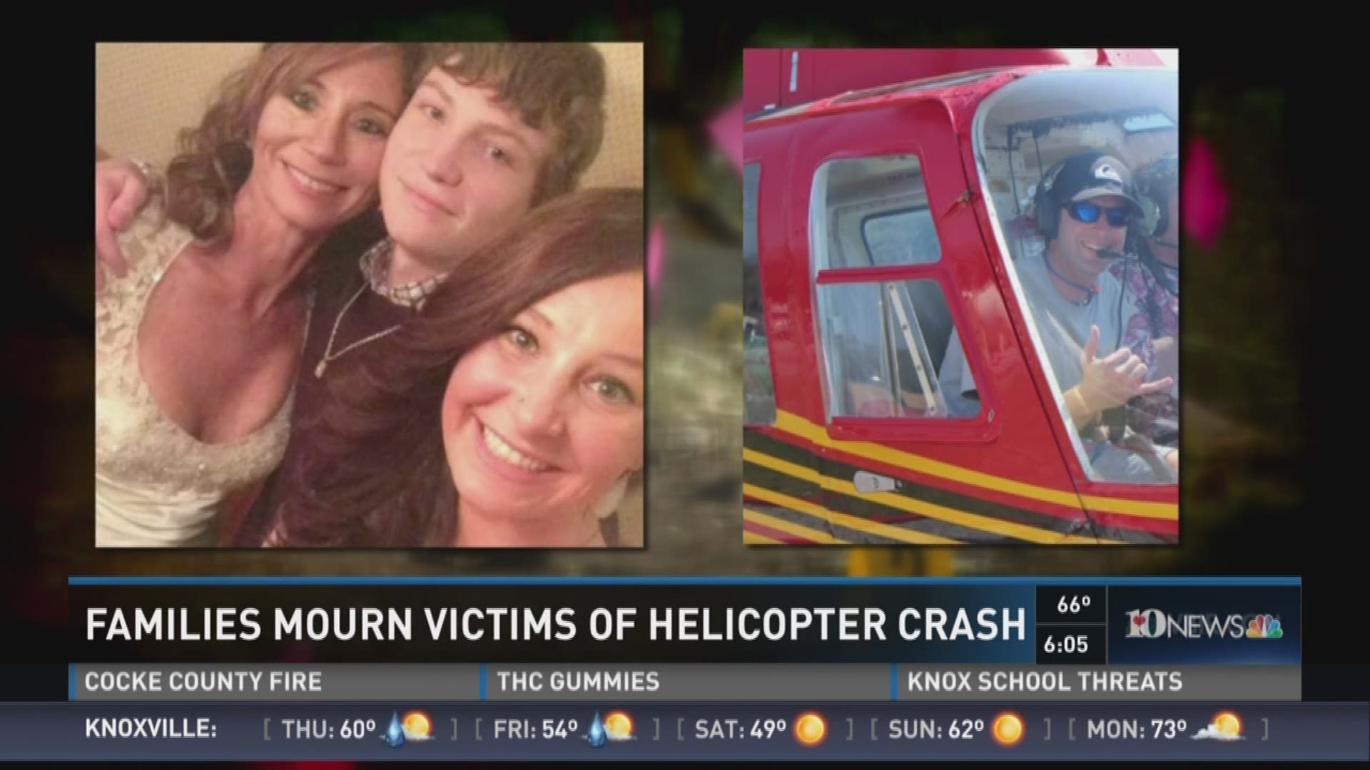 Family remembers victims of Pigeon helicopter crash