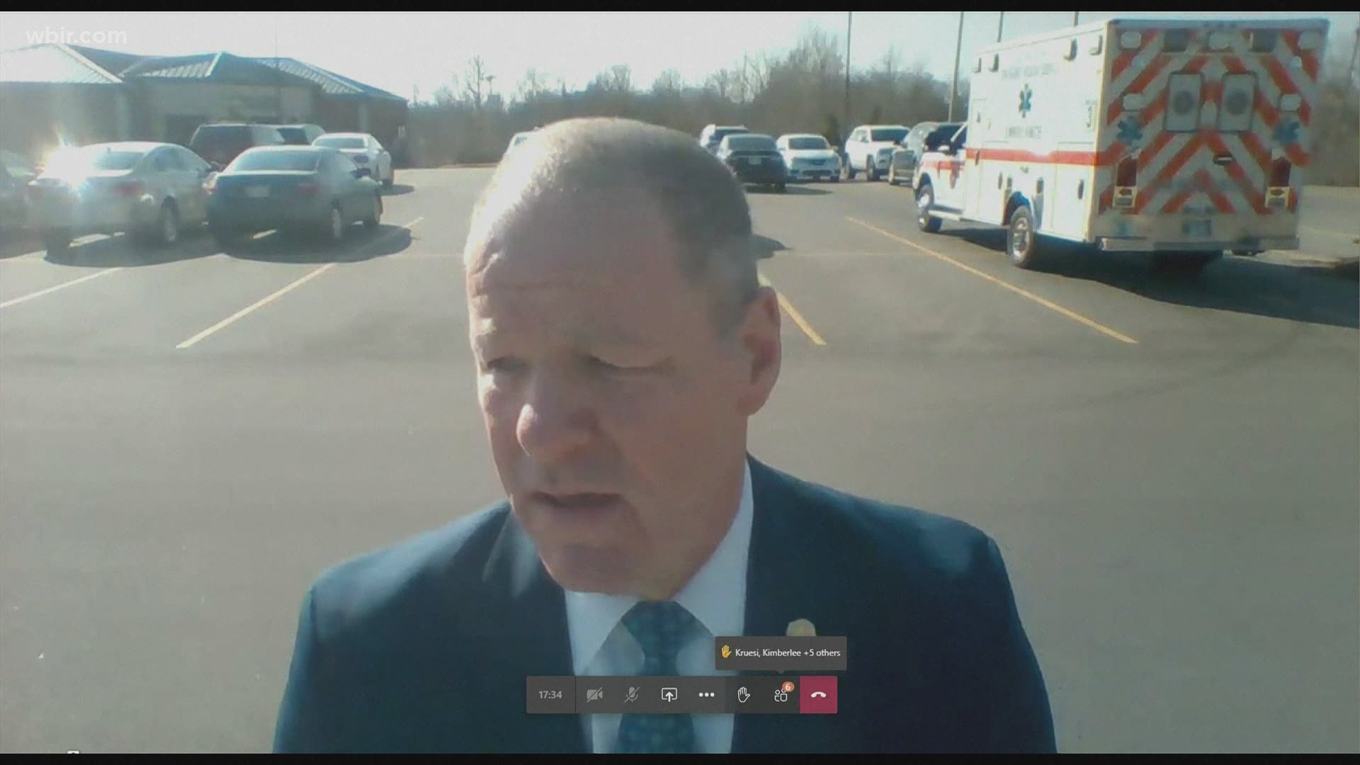 TBI Director David Rausch said Sunday's incident in which a man was playing recordings from a truck in Wilson isn't tied to Friday's bombing in Nashville.