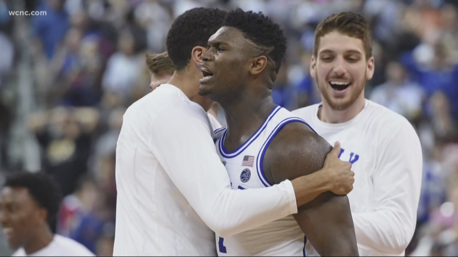 Duke stand-out Zion Williamson knew that could've been the end of the road for them, so he's thankful despite the close call.