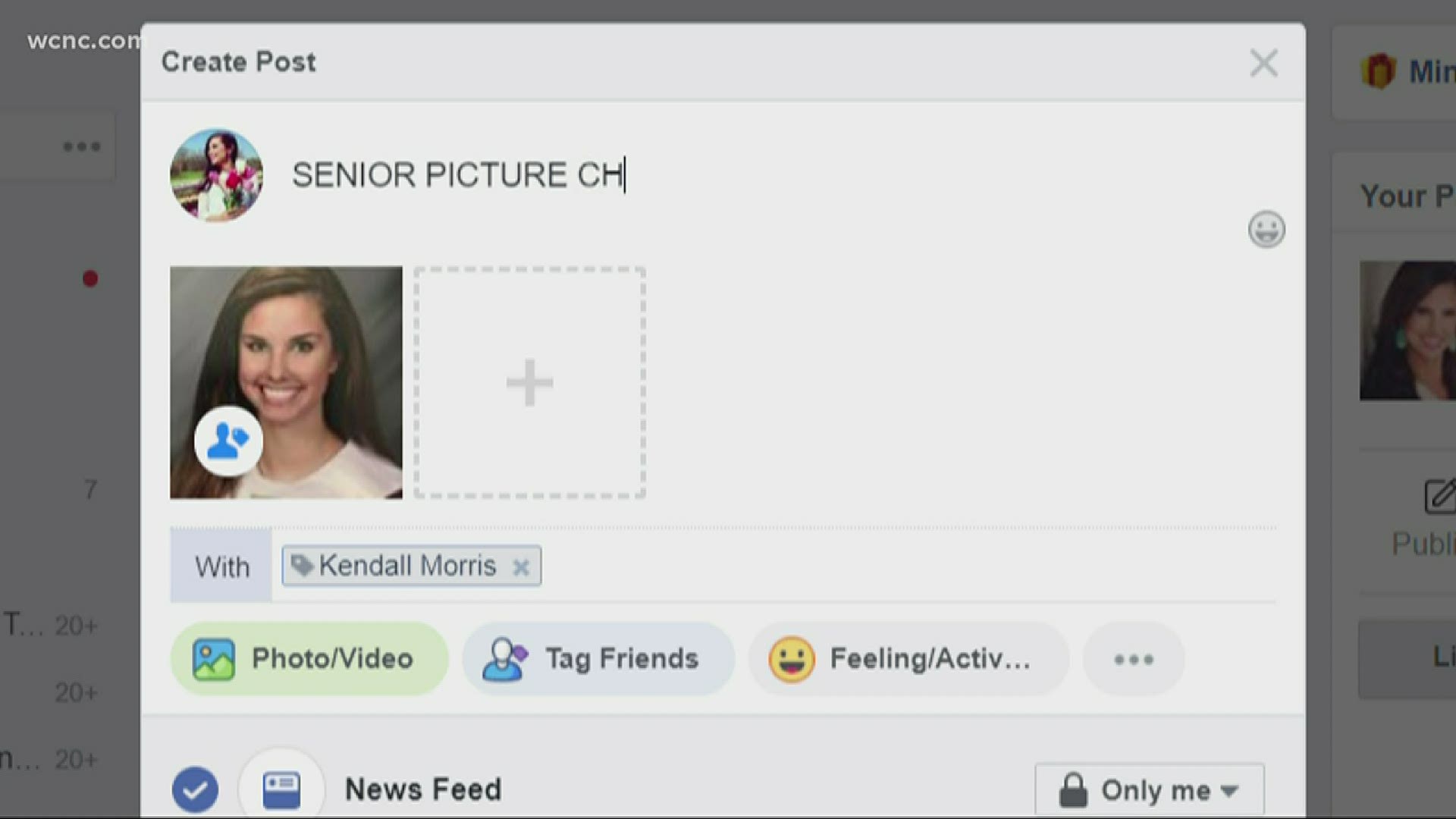 A new social media challenge involving posting senior pictures could lead to scammers grabbing valuable information.