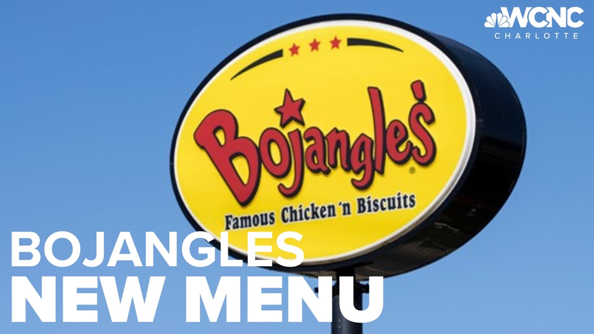 The CEO made the announcement that Bojangles would try out new menu items.