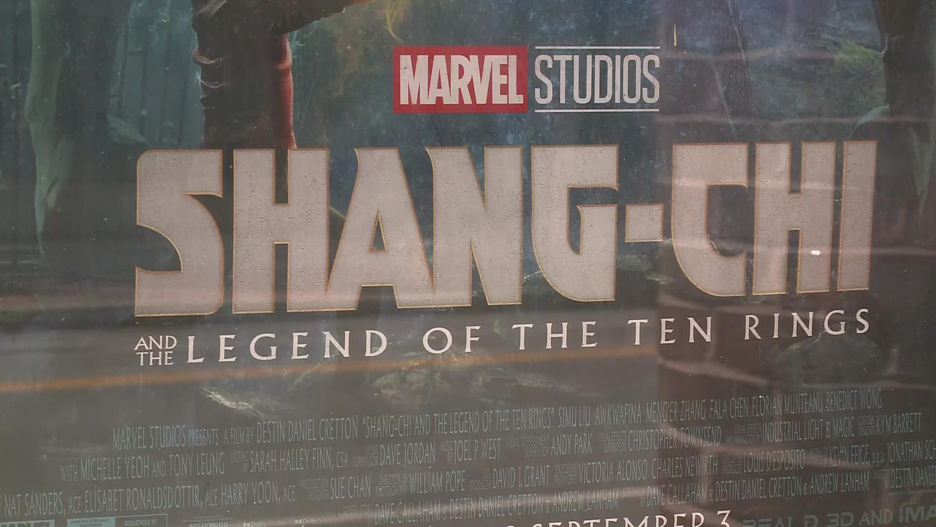 Disney's "Shang-Chi and the Legend of the Ten Rings" will be the first Marvel film to premiere exclusively in theaters since March of 2020.