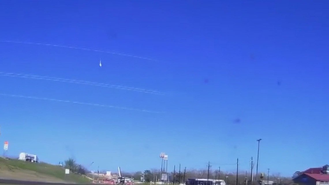 Fragment from bright fireball that boomed over southeast Texas skies may have struck a home