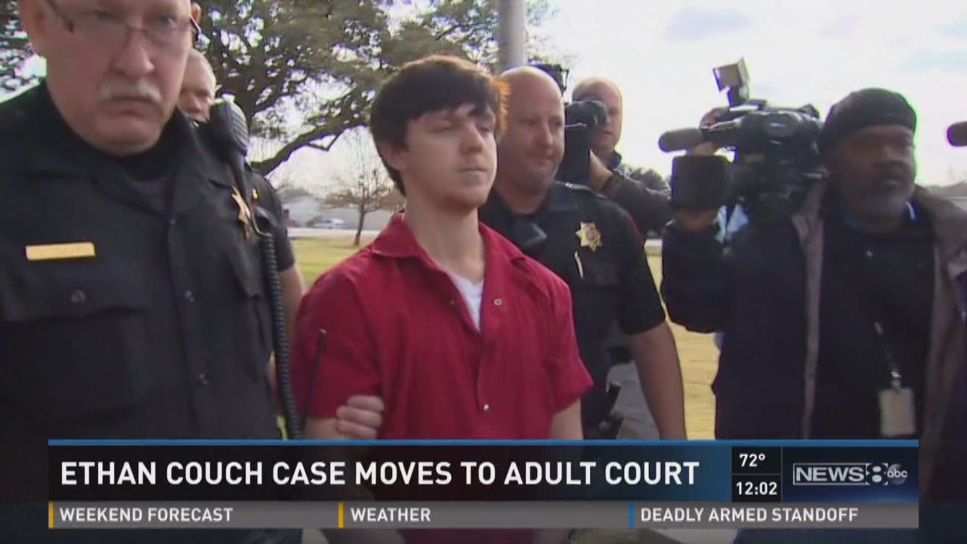 A judge decided Friday morning that Ethan Couch's case would be moved to adult court after his 19th birthday. Monica Hernandez has more.