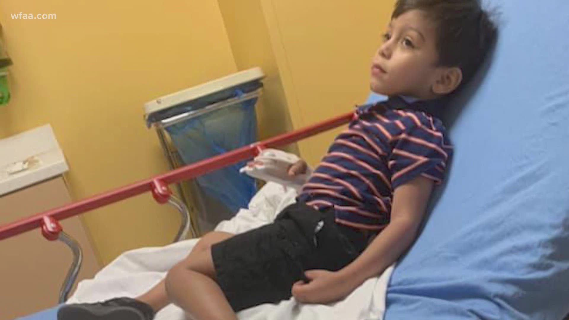A 3-year-old boy was diagnosed with Kawasaki after three trips to Children's Medical Center of Plano.