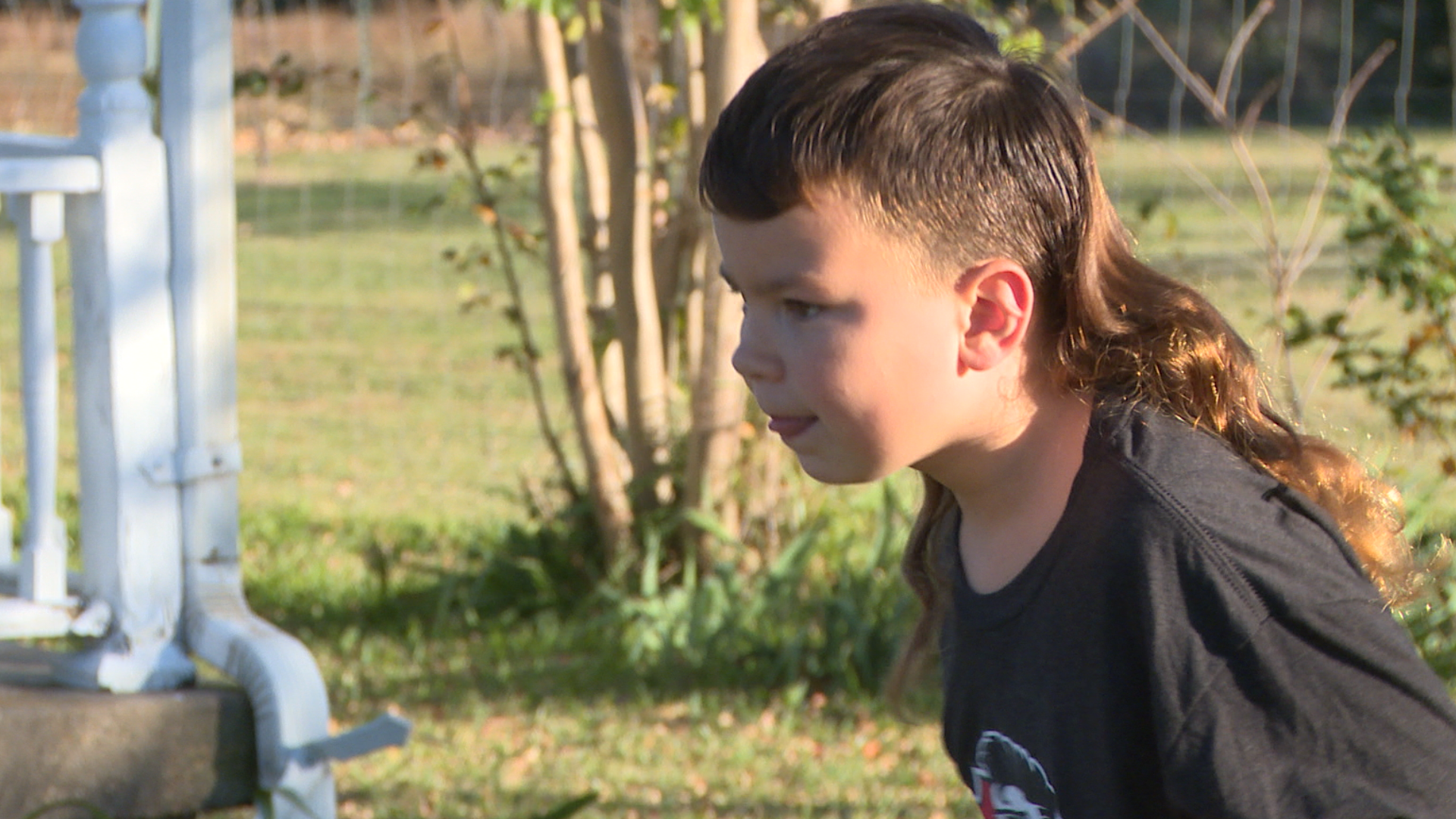 Jaxson Crossland got his hairstyle after his dad mistakenly trimmed it a little too short.