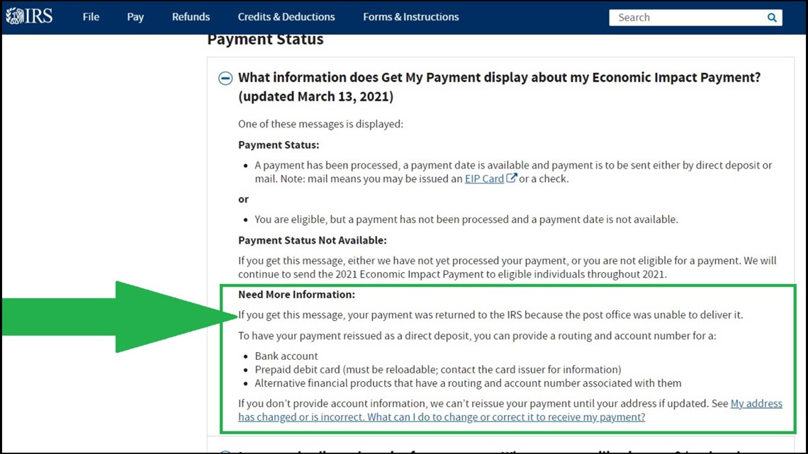 irs stimulus check status irs stimulus check status