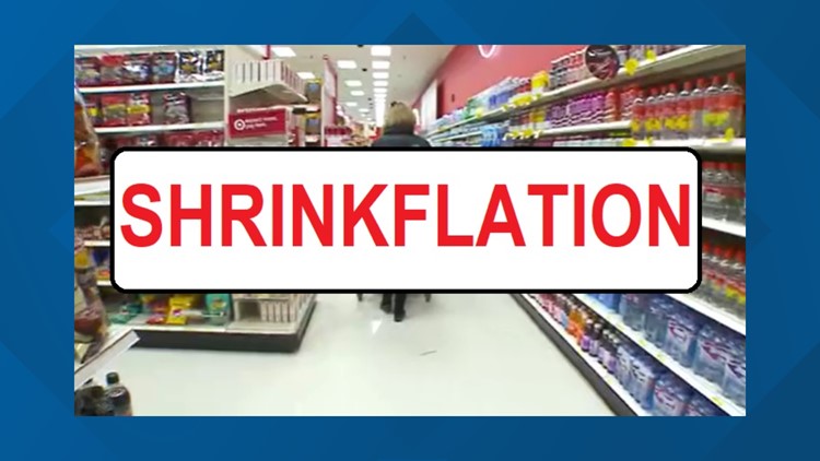 Shrinking product sizes for the same prices; consumers report increase in 'Shrinkflation'