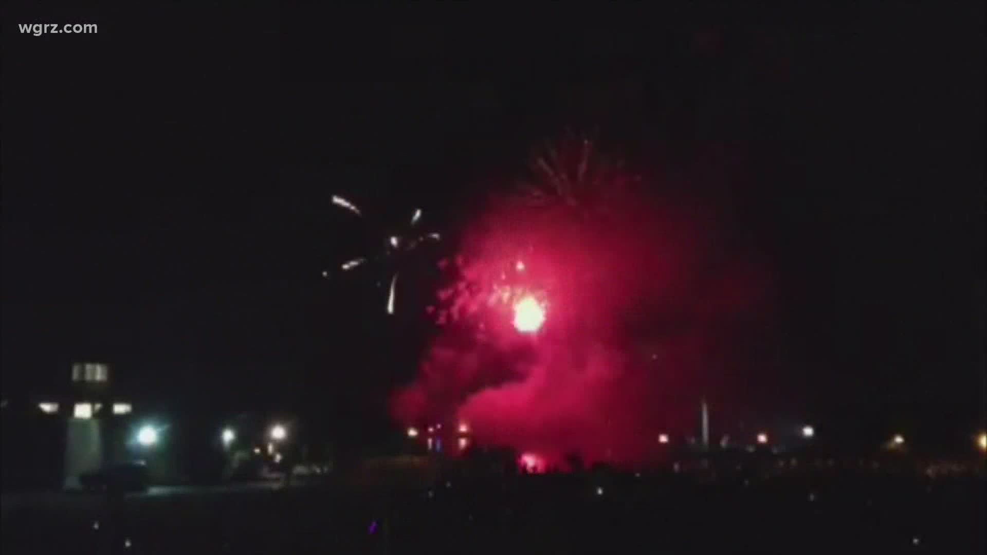 You might have noticed a lot of booms as the weather gets nicer, because people are setting off a bunch of fireworks and it's become a problem in Olean.