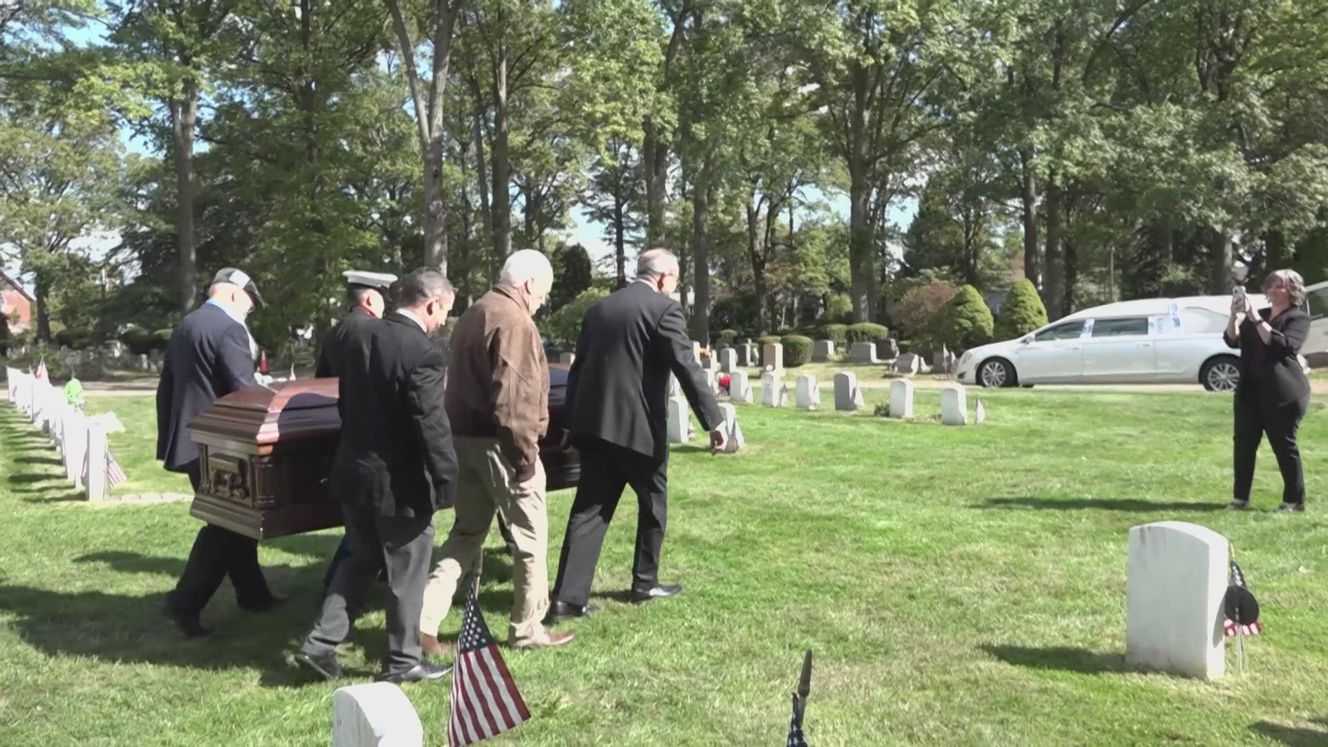 Platoon Sgt. Harold Weaver of Cuyahoga Falls was laid to rest in Cuyahoga Falls, 80 years after his death.