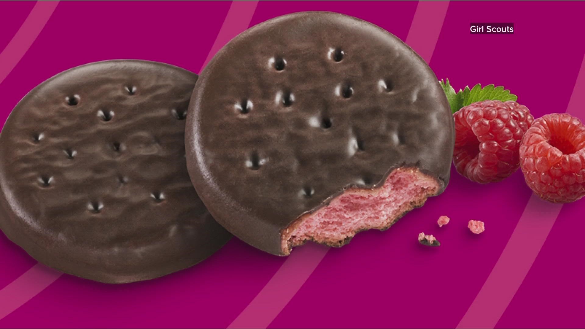 The Girl Scouts revealed a new cookie known as Raspberry Rally, and it's being described as a 'sister' cookie to Thin Mints.