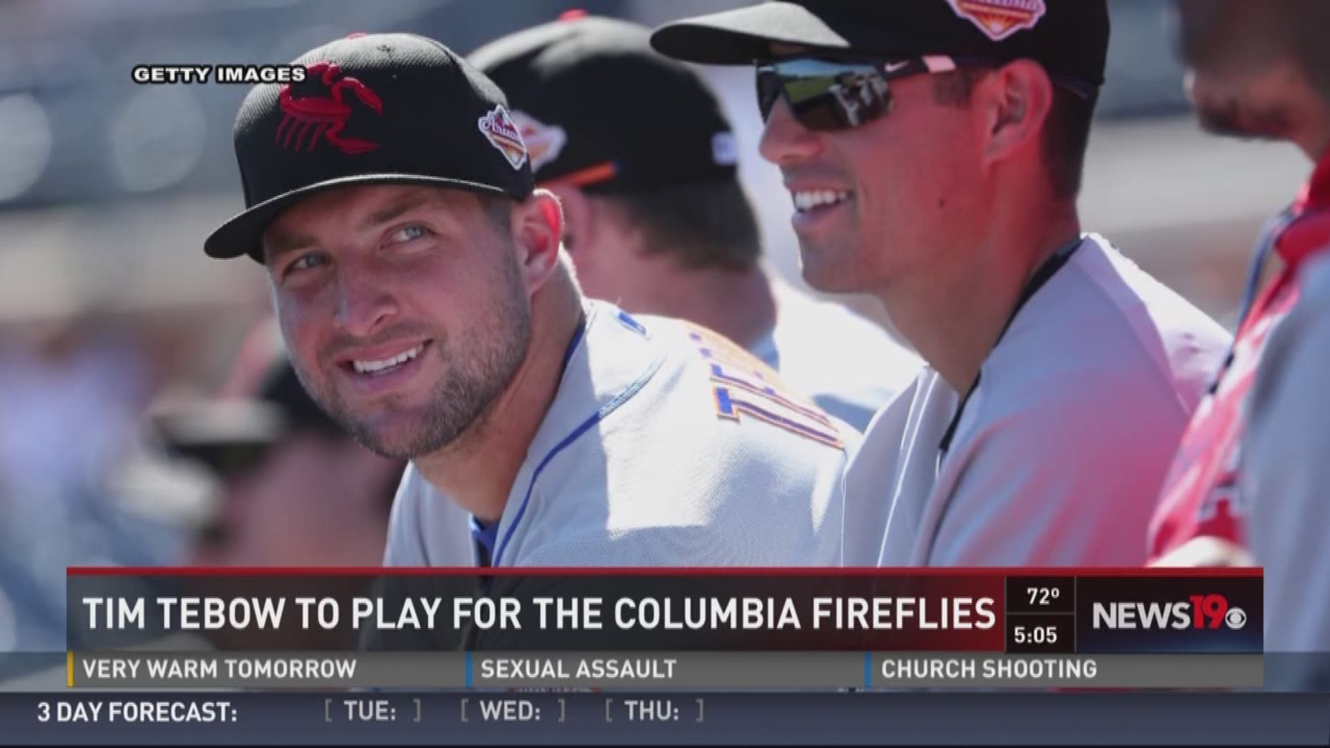 Photos: Tim Tebow's last game with Columbia Fireflies