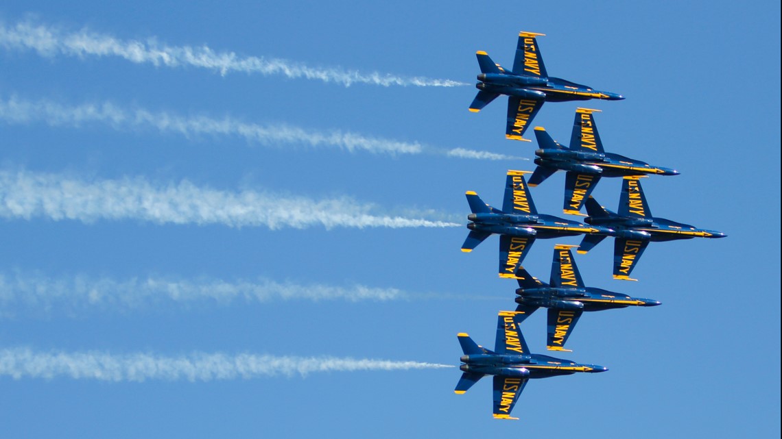 2023 Air Show Jacksonville Beach with the Blue Angels