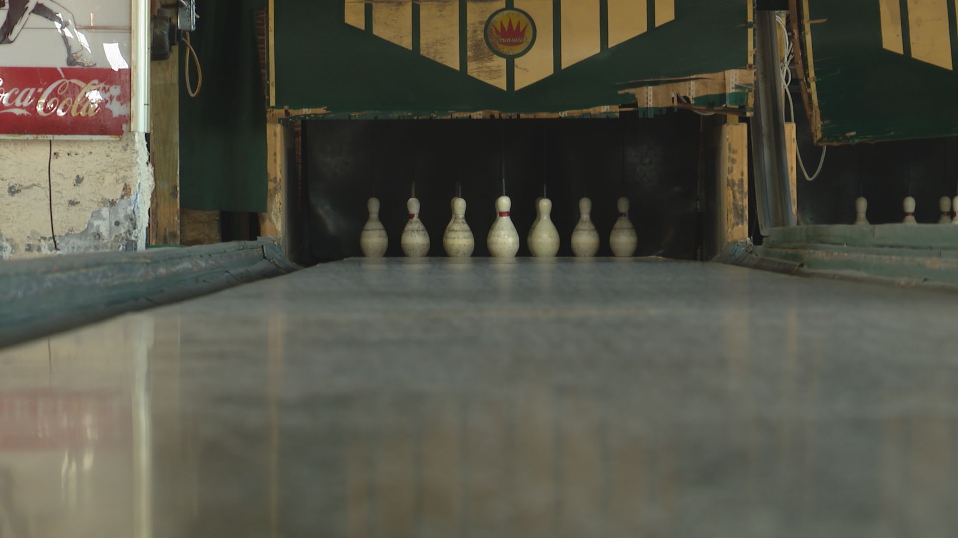 Action Duckpin Bowl gives visitors a chance to play in an atmosphere that's frozen in time.