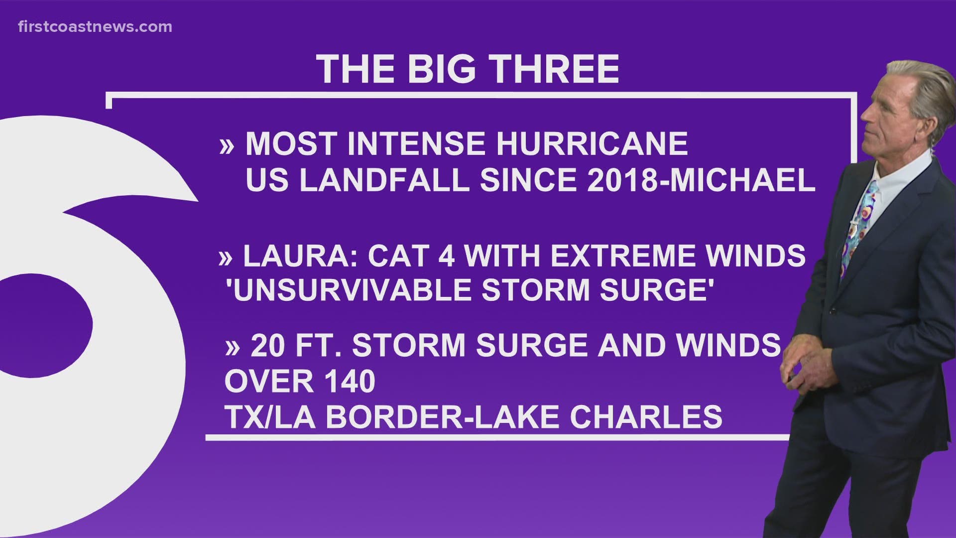 Hurricane Laura 5 P.m. Update | Firstcoastnews.com