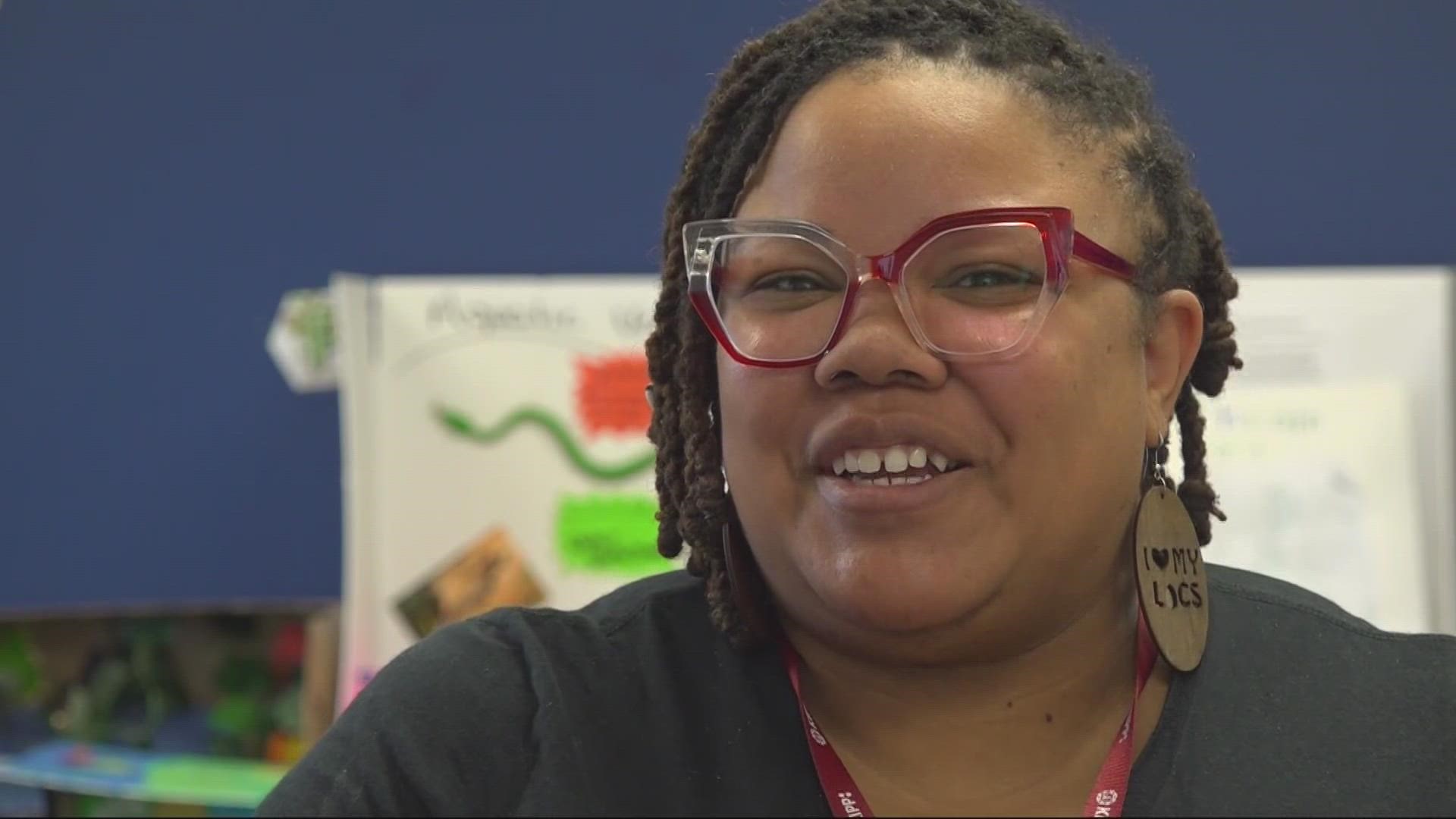 This week’s Teacher of the Week comes to us from KIPP Bessie Coleman Academy. She makes learning fun for students.