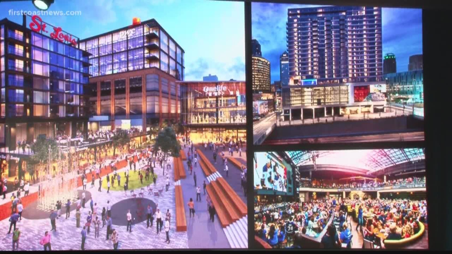 Mayor Curry believes the project will strengthen Jacksonville's downtown and will position Jacksonville to be the host of "world-class" events in the future.