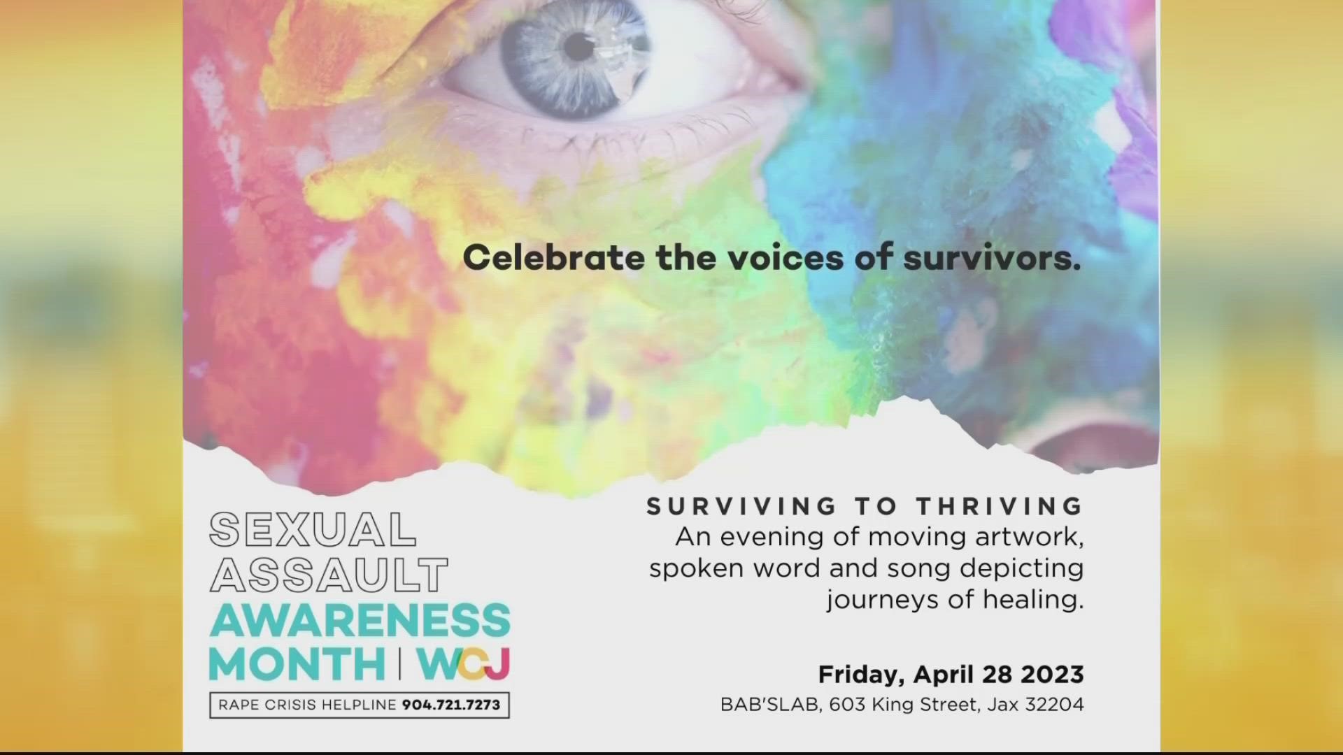 April is Sexual Assault Awareness Month. The Women's Center of Jacksonville will be hosting several events to raise awareness and deliver resources to survivors.