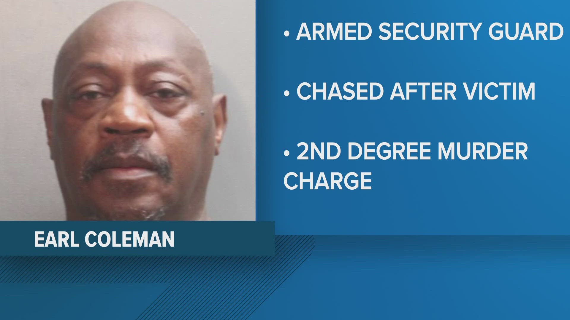 Earl Coleman, 61, faces charges of second-degree murder and possession of a firearm by a convicted felon, according to the Jacksonville Sheriff's Office.