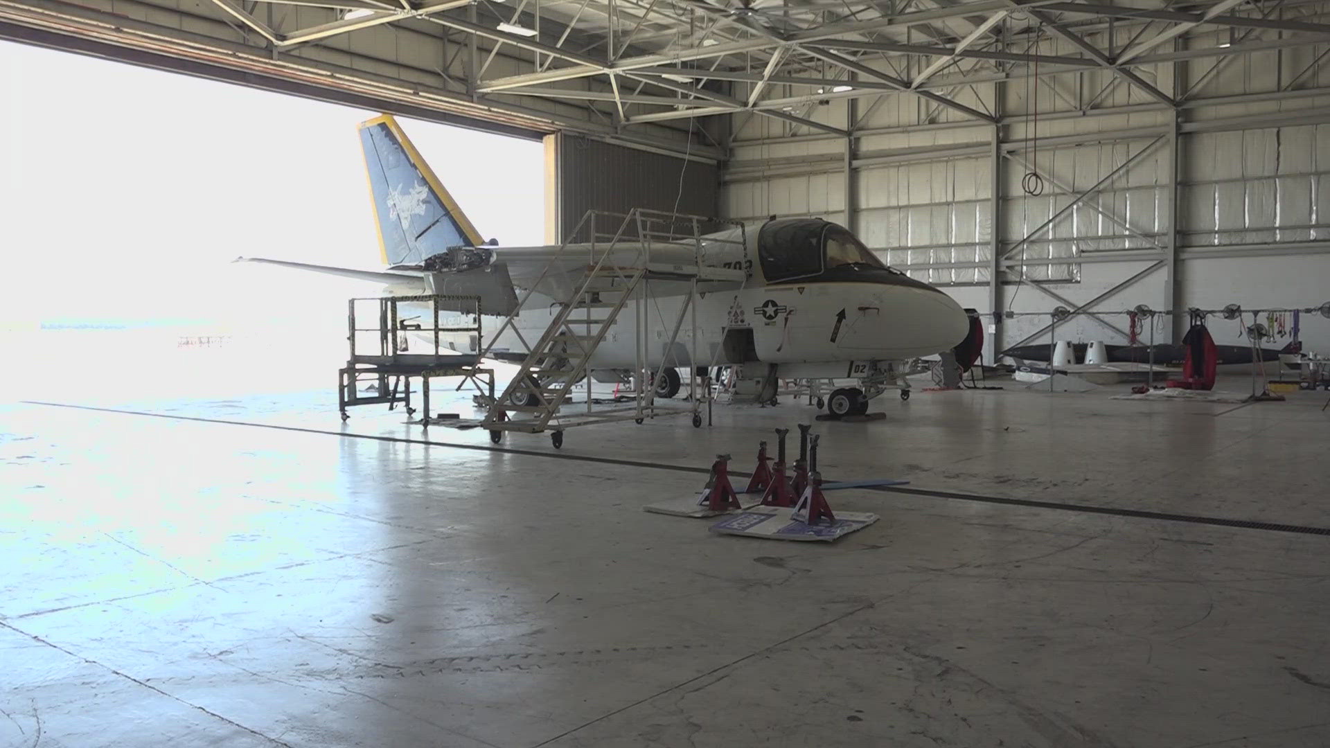A group of veterans is restoring an old plane to be a centerpiece on display at the Cecil Airport POW/MIA Memorial.