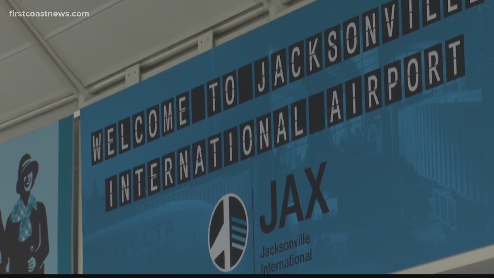 Air travel was down 97 percent in April and nearly 90 percent in May from the previous year at Jacksonville International Airport.