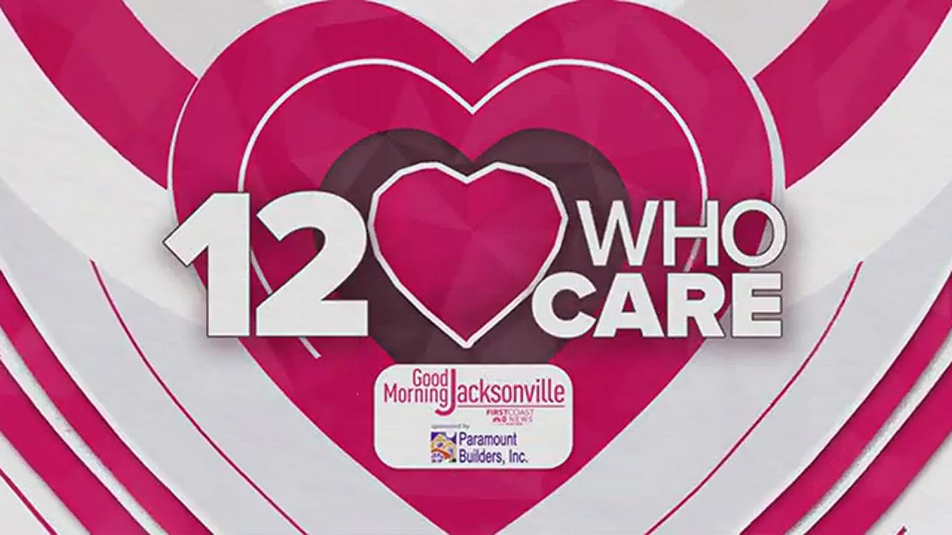 First Coast News' annual 12 Who Care awards recognize people in our area who go above and beyond to help others.