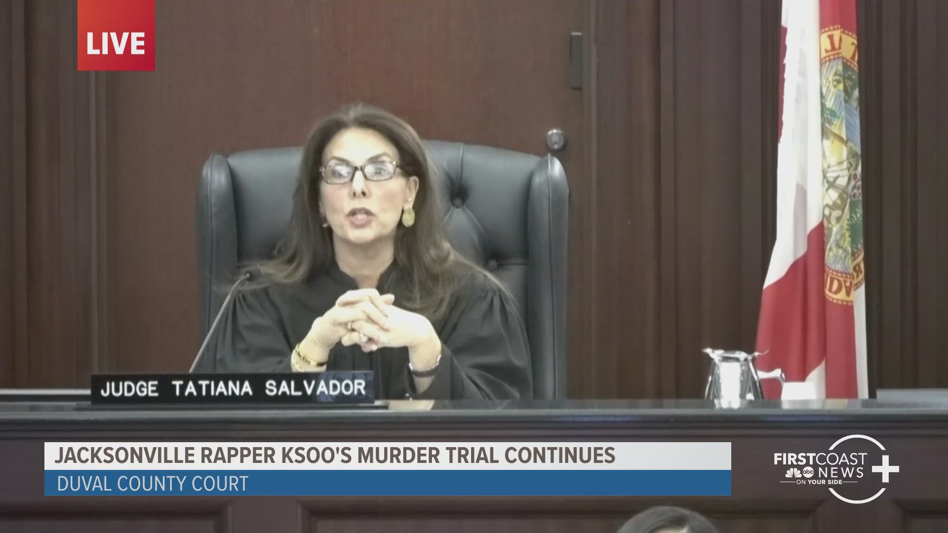 Judge Salvador called for a Richardson hearing after Ksoo's attorneys stated they were going to call the rapper's sister and a music executive for testimonies.