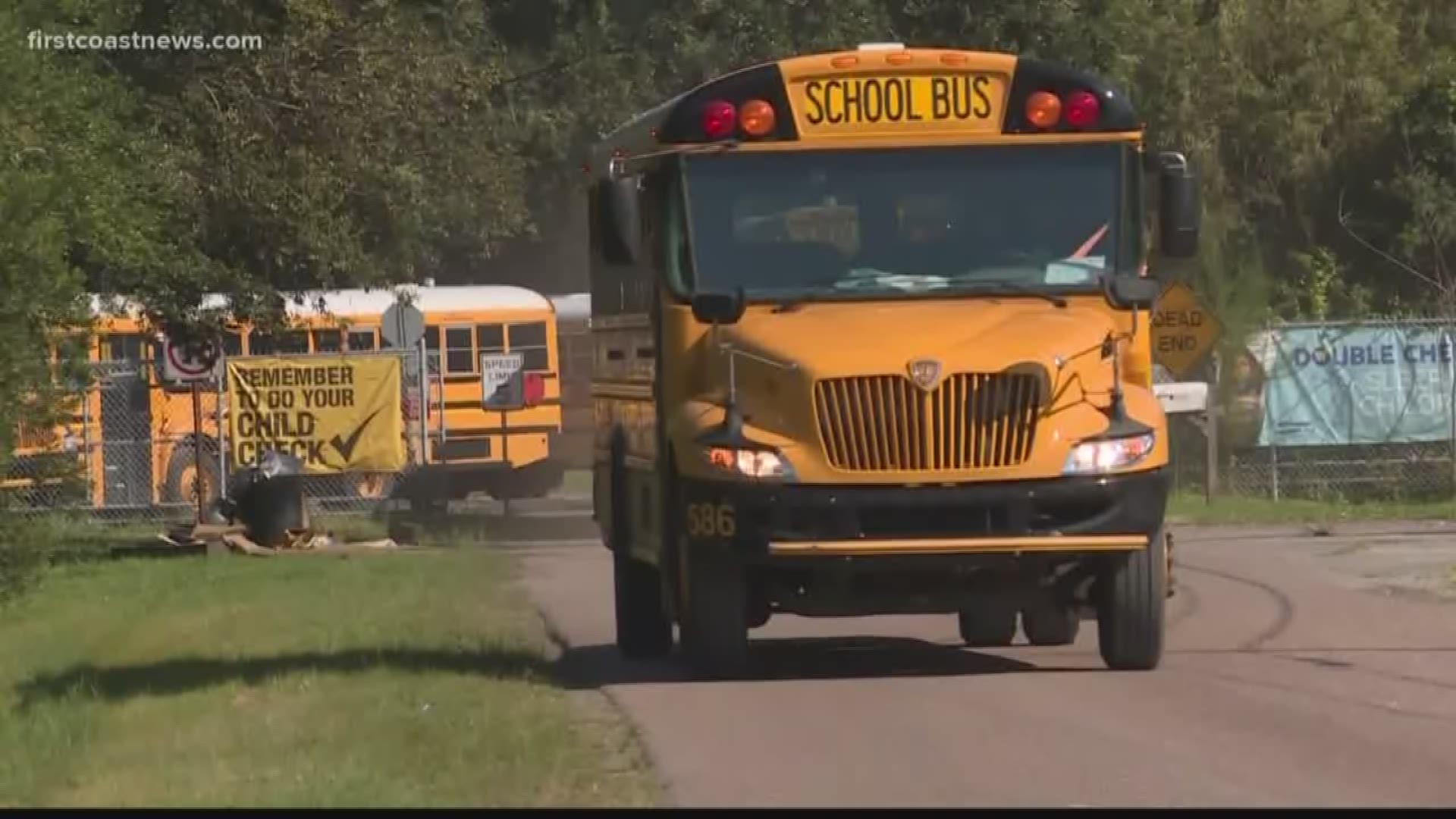 A bus driver sprang into action after a teenager was shot in the chest while heading to his bus stop.
