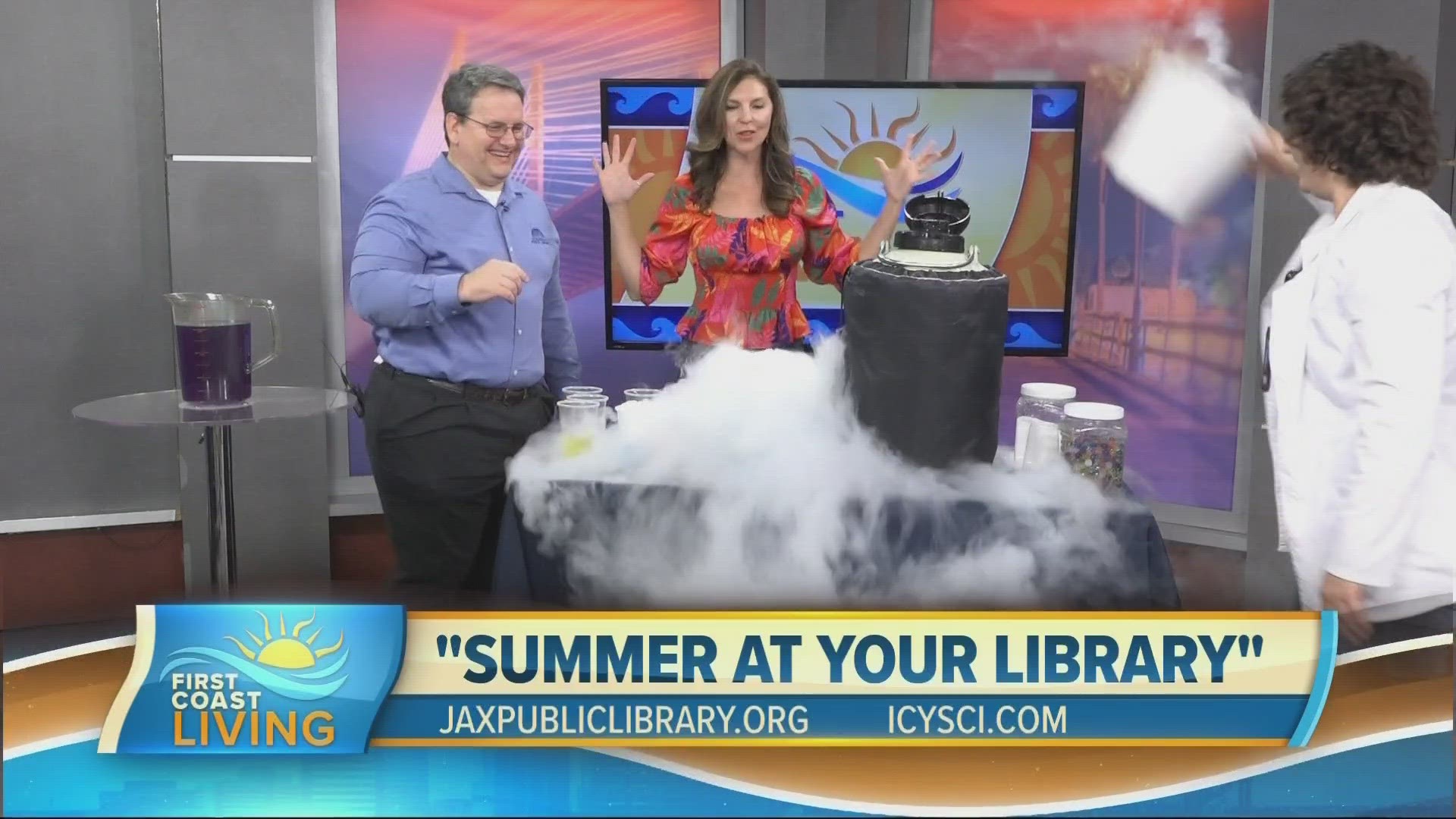 The ICY Science Show is one of the many things kids and adults will enjoy at the Jacksonville Public Library this summer.