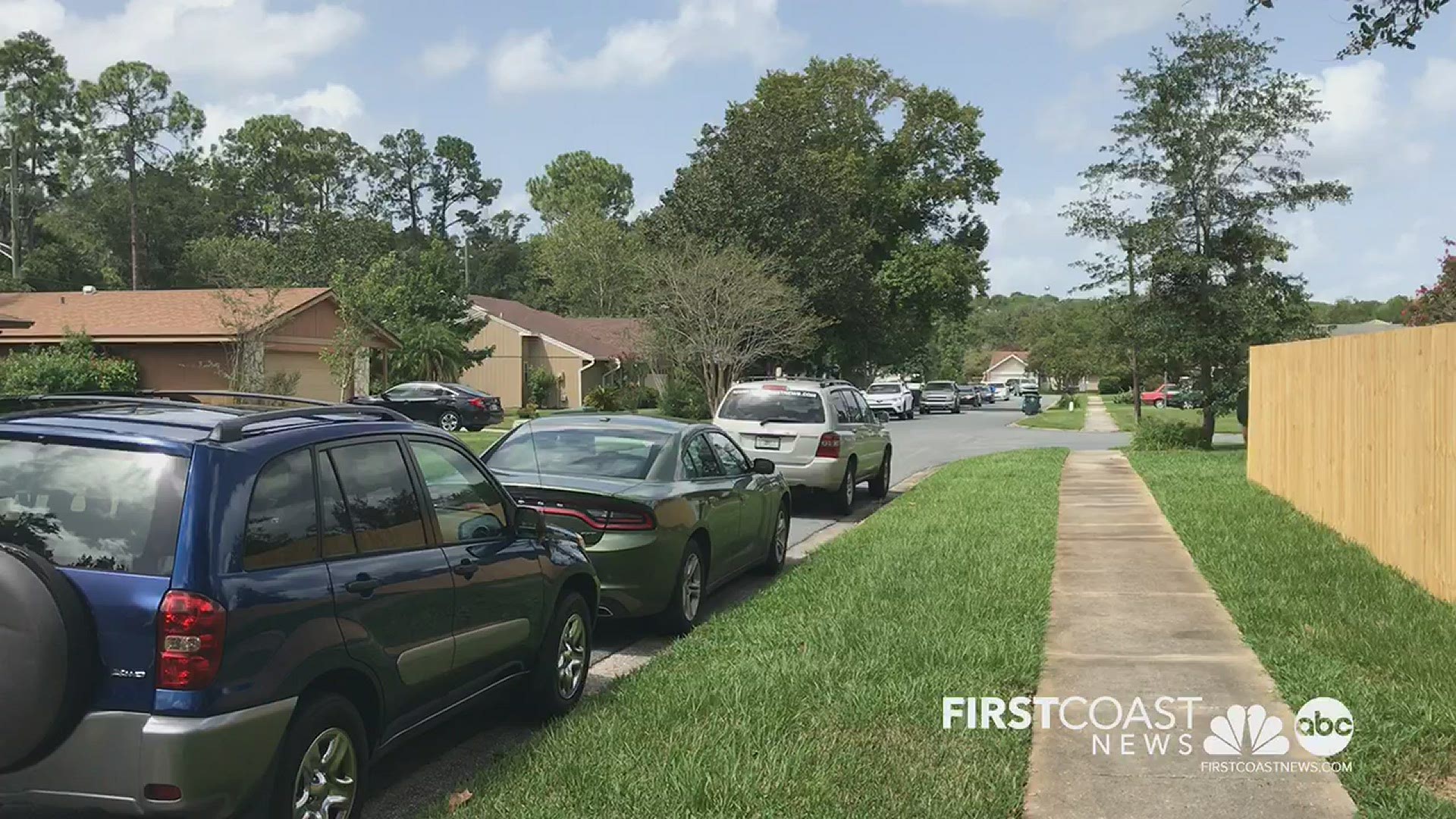 A Jacksonville man's family and friends organize a drive-by parade for his birthday.