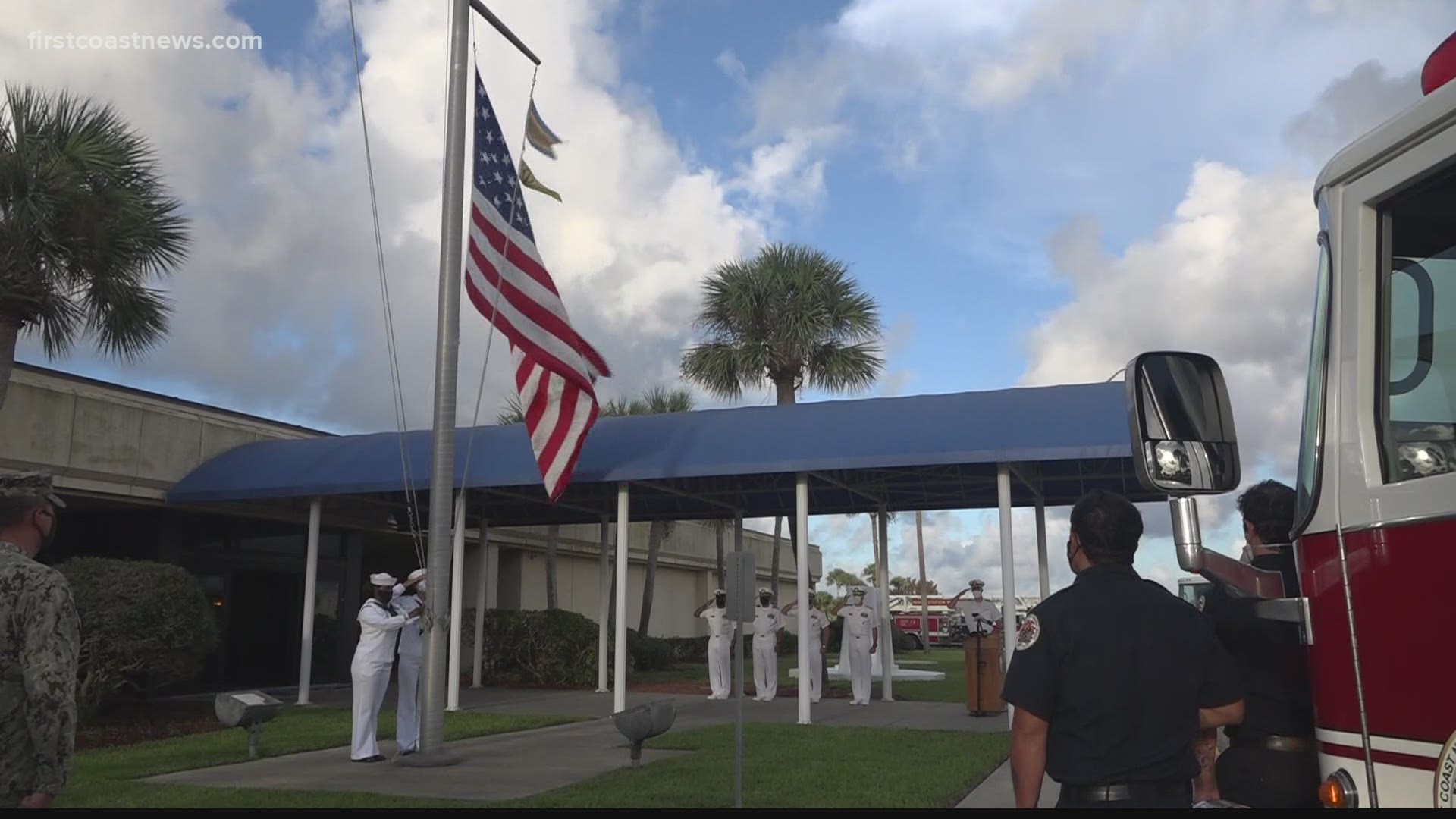 Across the First Coast and across the nation, people are holding memorial ceremonies to remember the nearly 3,000 people killed in the terror attacks on 9/11.