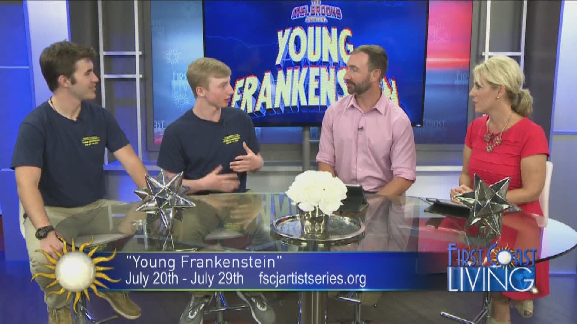 See "Young Frankenstein" July 20th - July 29th.