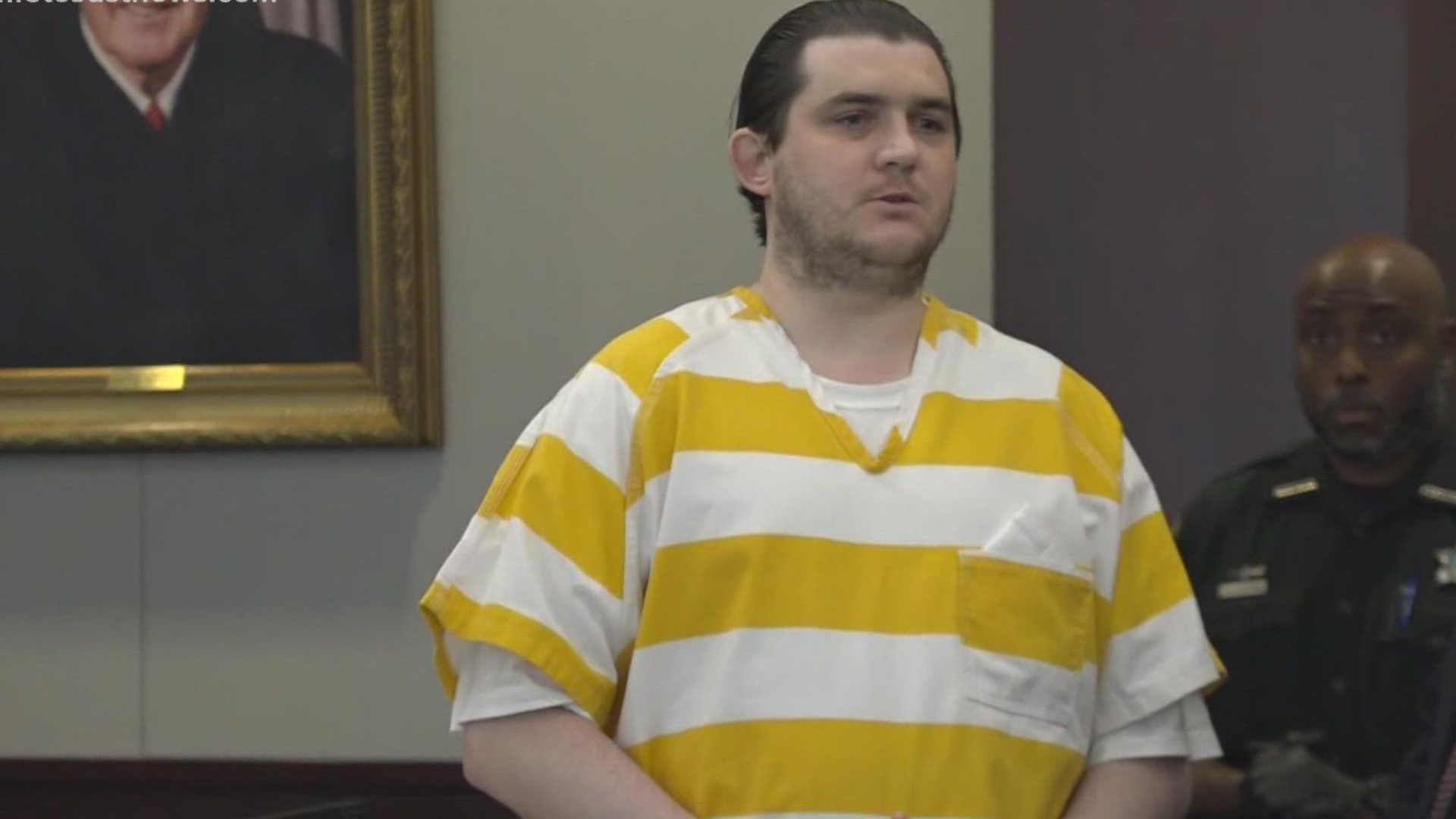 The man charged with killing Jordan Cooper, a Keystone Heights woman with mental deficiencies, was sentenced Friday morning to 55 years in prison.