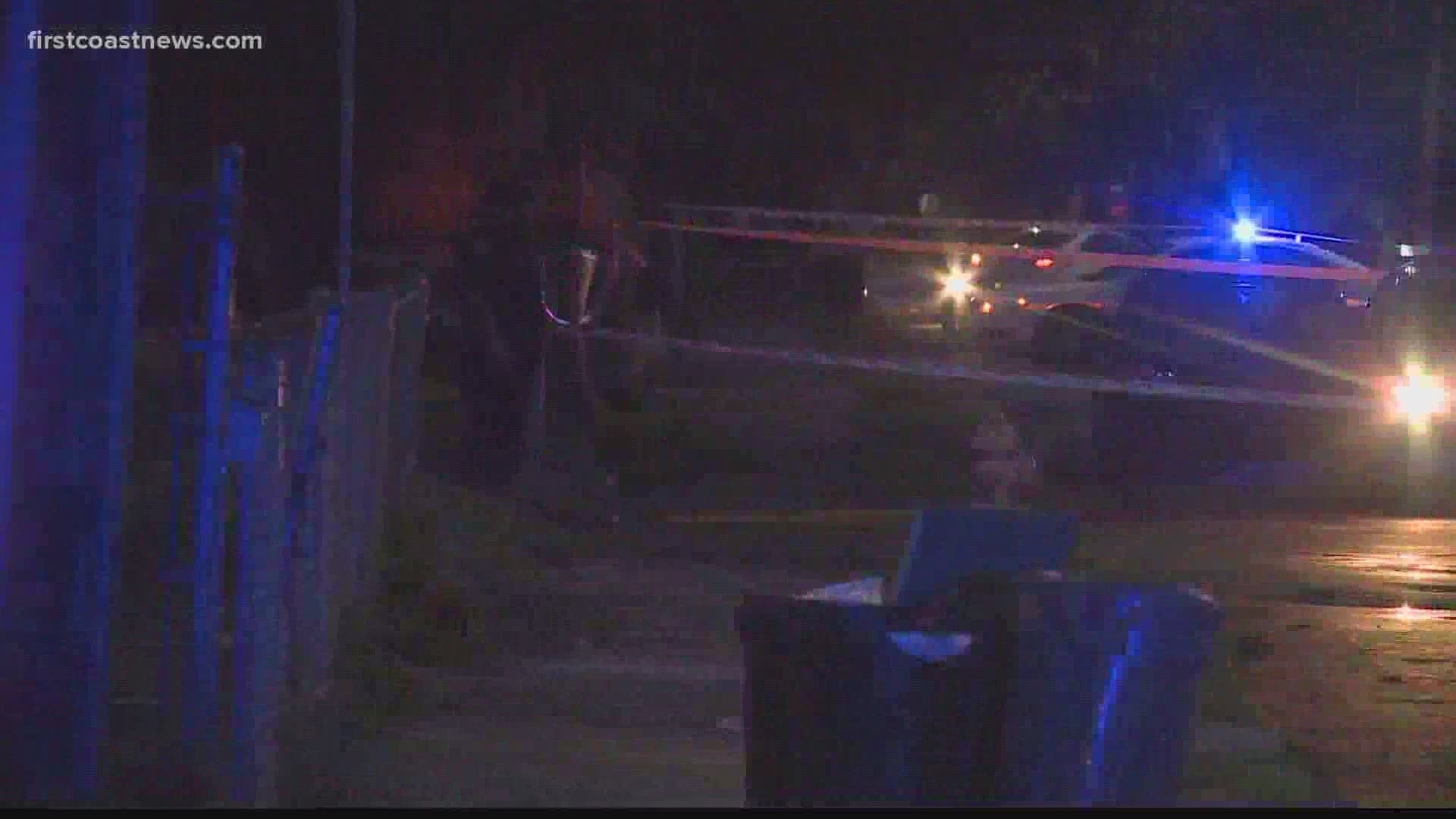 The shooting happened in the 500 block of West 23rd Street, about a block west of Brentwood Park, according to the JSO.