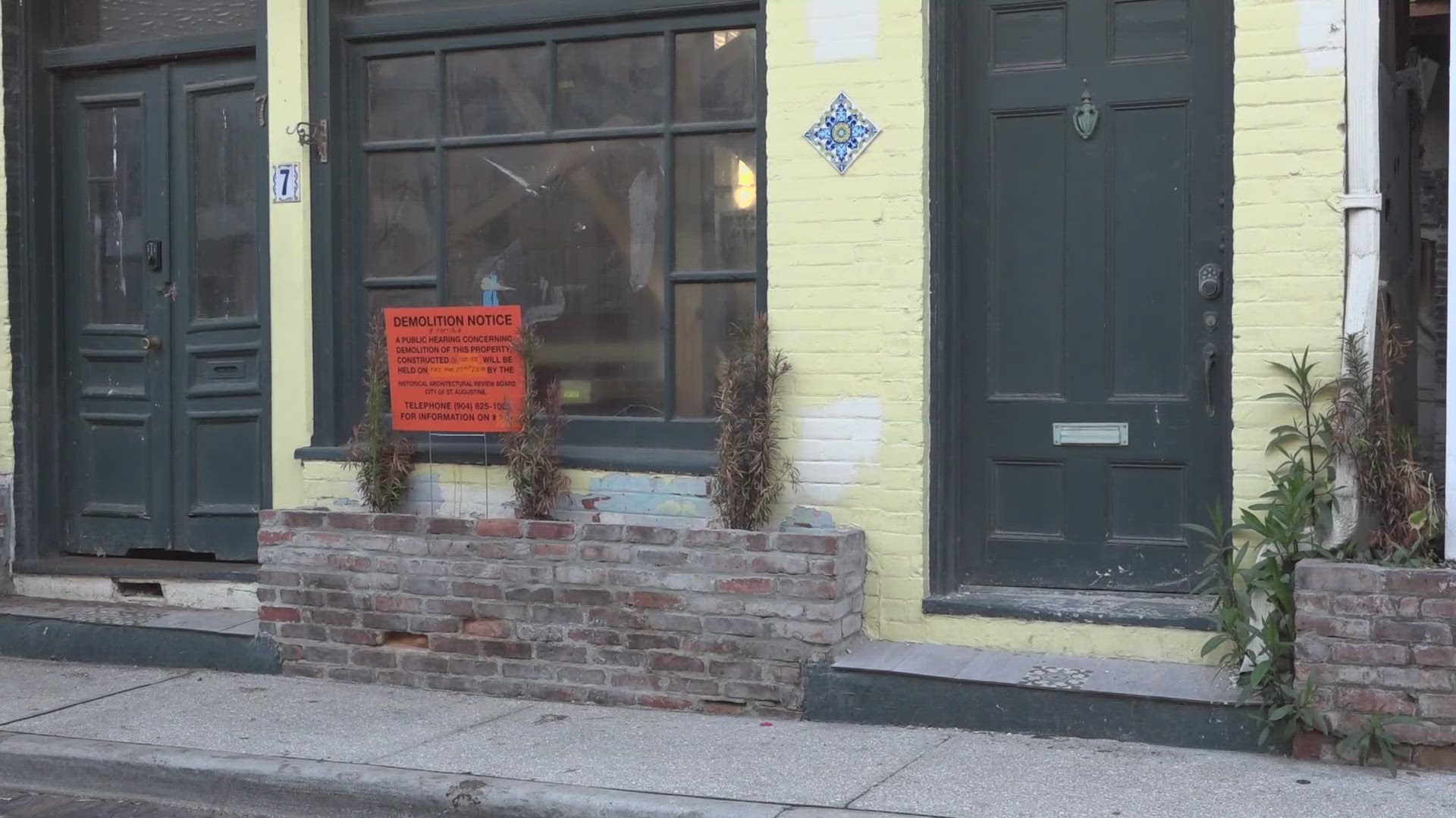 firstcoastnews.com - Christina Burgess - Historic building in St Augustine approved by Historic Architectural Review Board to be partially demolished