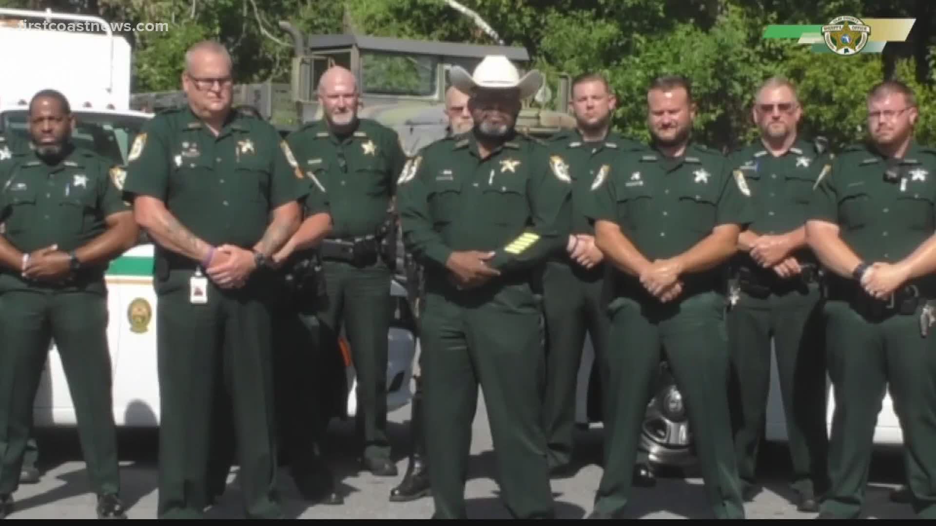 Clay County Sheriff Darryl Daniels vowed to put down any protests that aren’t peaceful with the full force of his office and with the help of gun-owning residents.