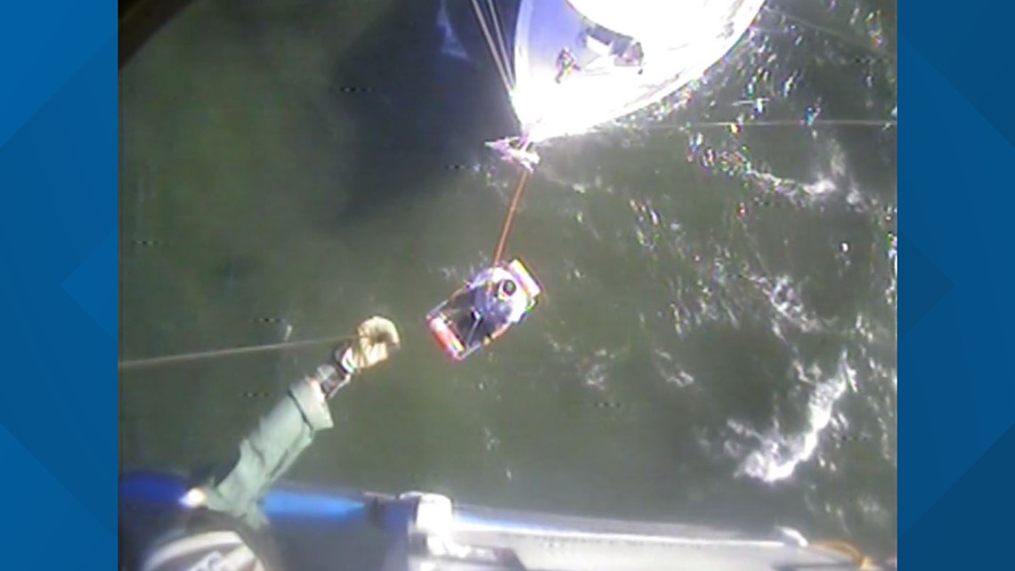 Watch Coast Guard Rescues Man From Vessel Near St Augustine