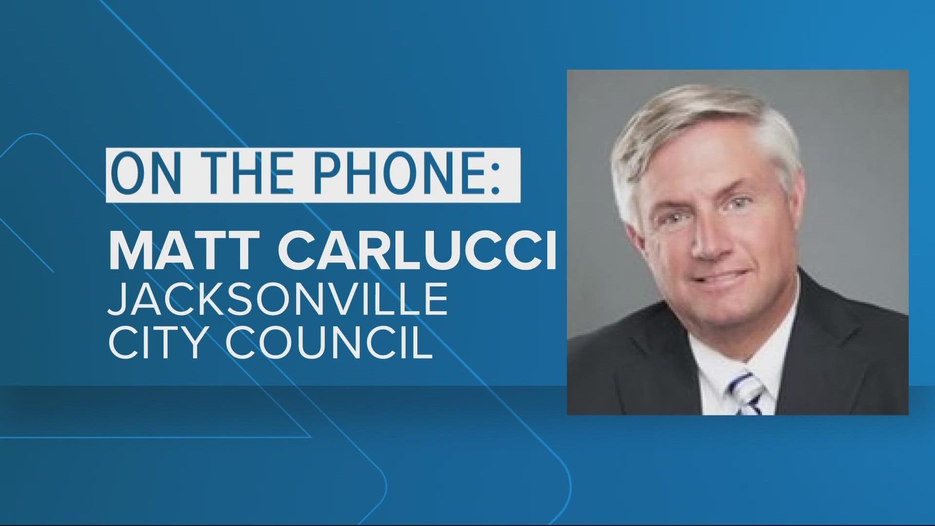 Longtime City Councilman Matt Carlucci will serve another term on the council starting in March.