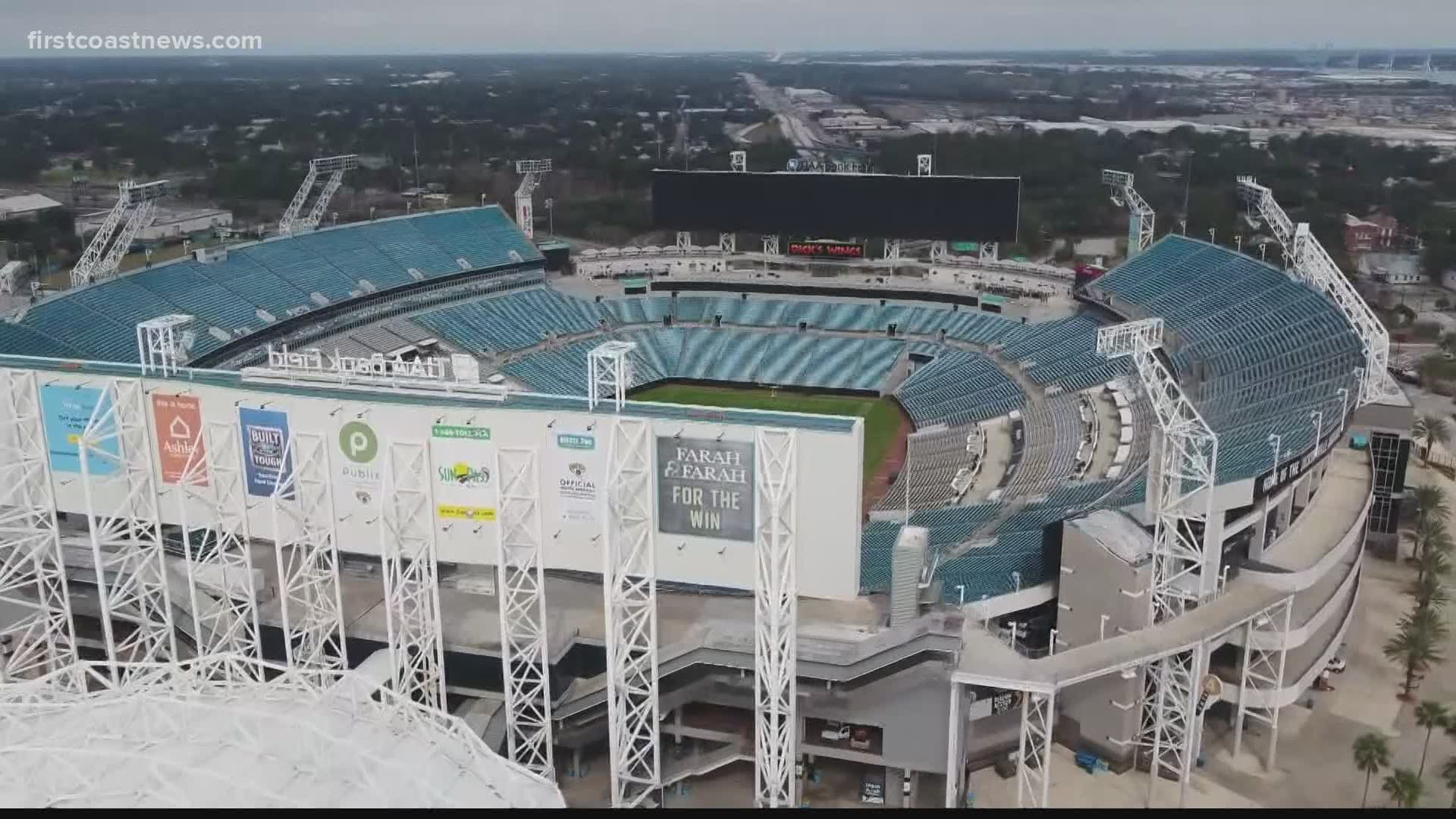 TIAA Bank Field, Jacksonville Jaguars football stadium - Stadiums of Pro  Football