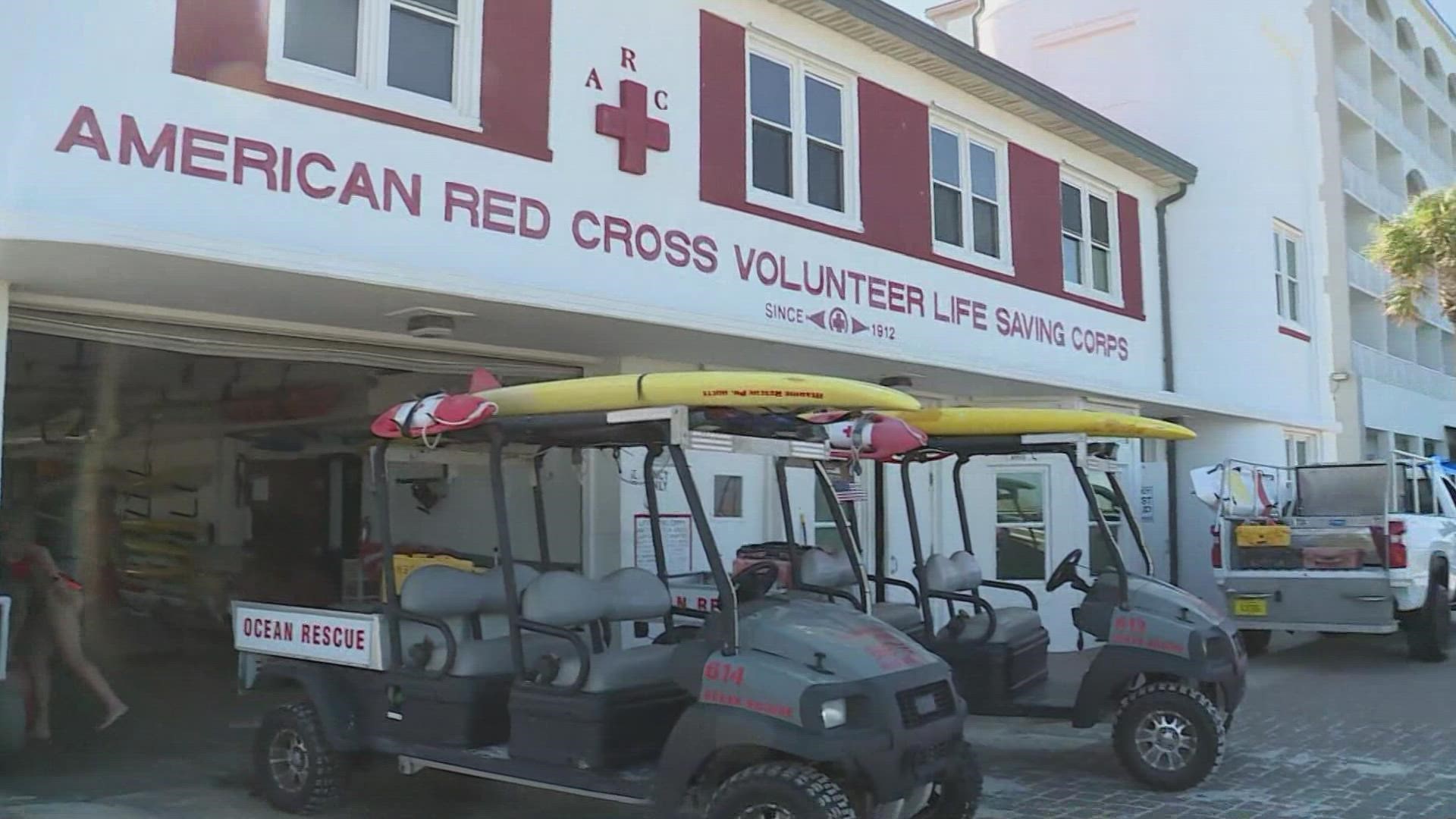 Jacksonville Beach Ocean Rescue says in June they reported a record number of calls for service.