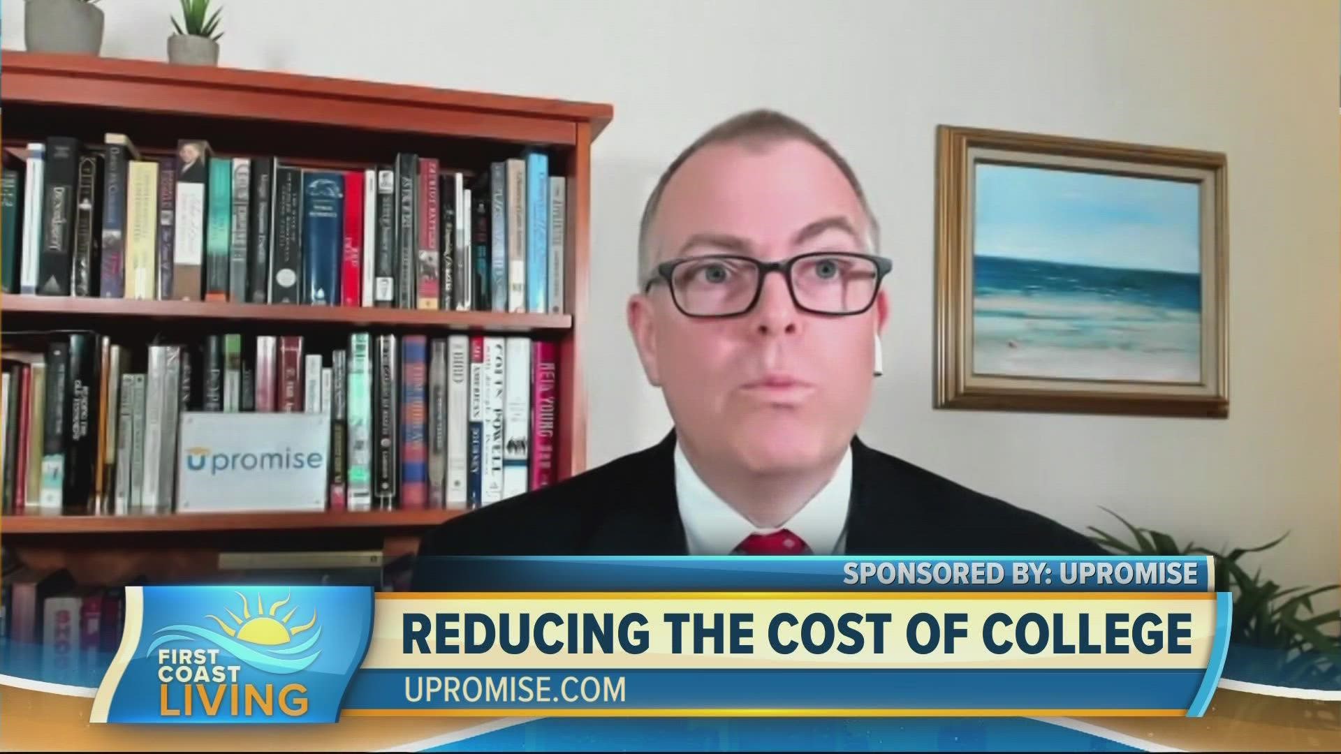 Derek DeLorenzo our education saving expert and senior director with UPROMISE shares tips on how to make college more affordable.