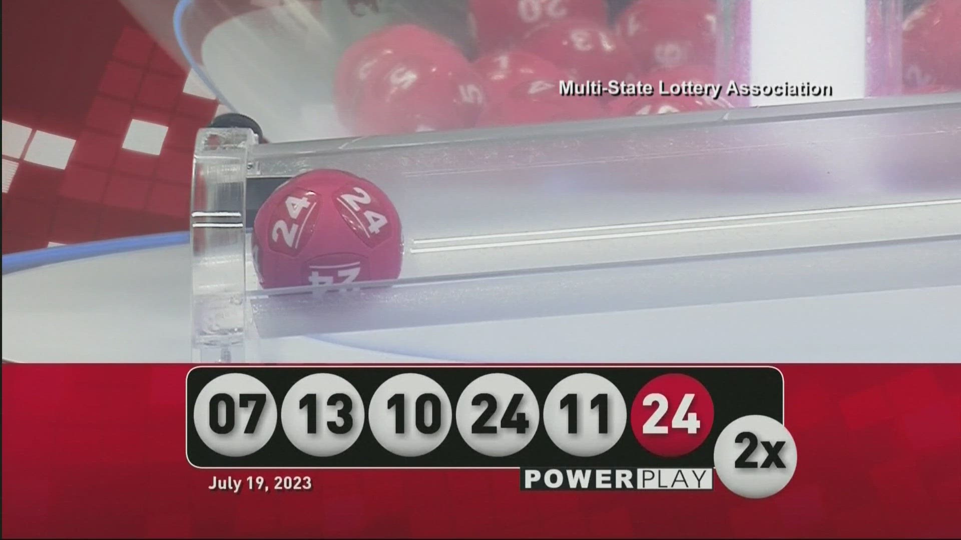 Powerball winners from Wednesday, July 19, 2023