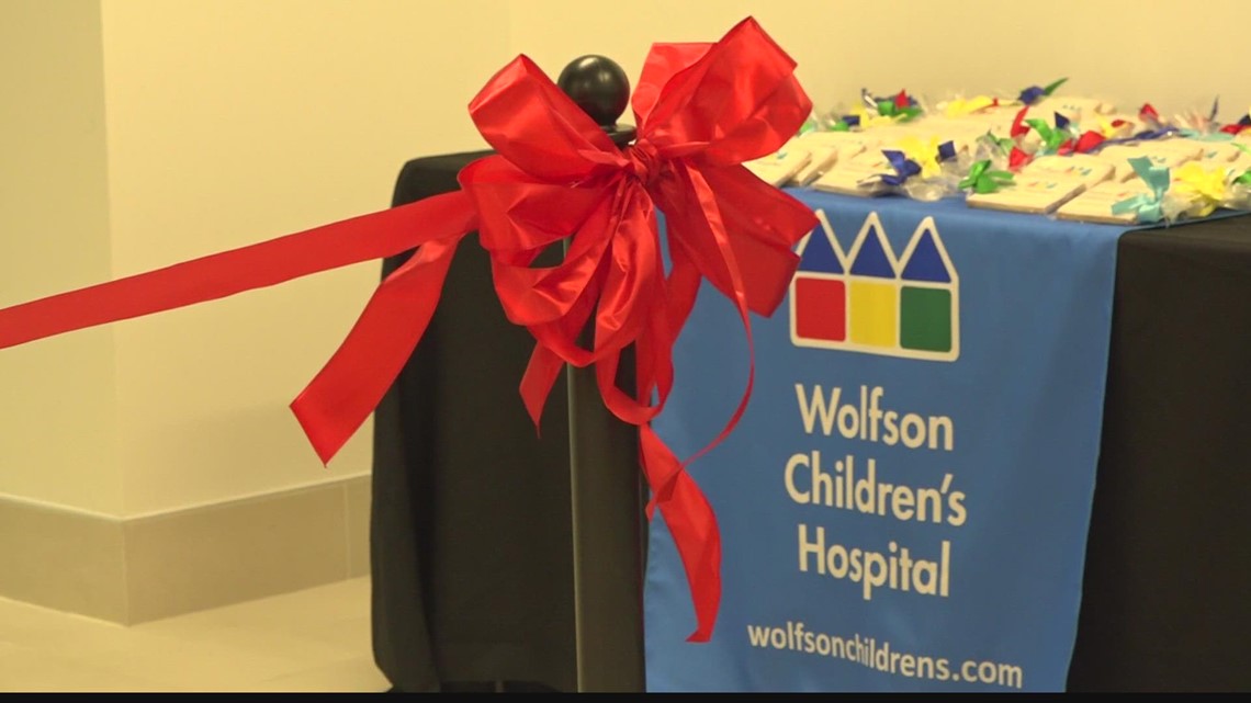 The new Terry Heart Institute at Wolfson Children's Hospital is open